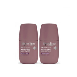 Beesline whitening roll on super dry powder soft 50ml 1+1