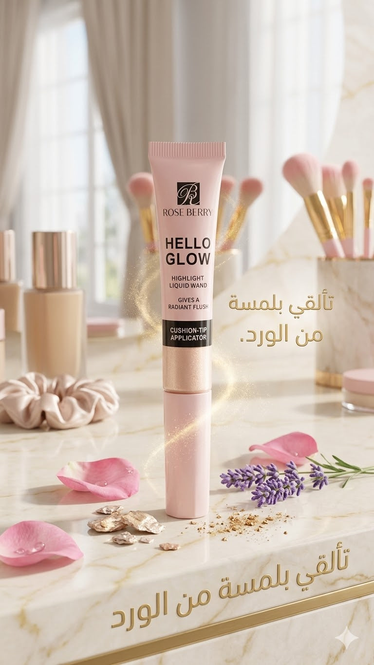 Rose Berry Highlight Liquid Wand - الصورة 3