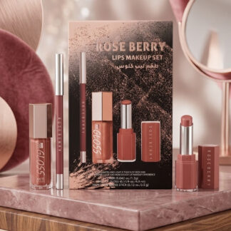 Rose Berry Lips Makeup Set