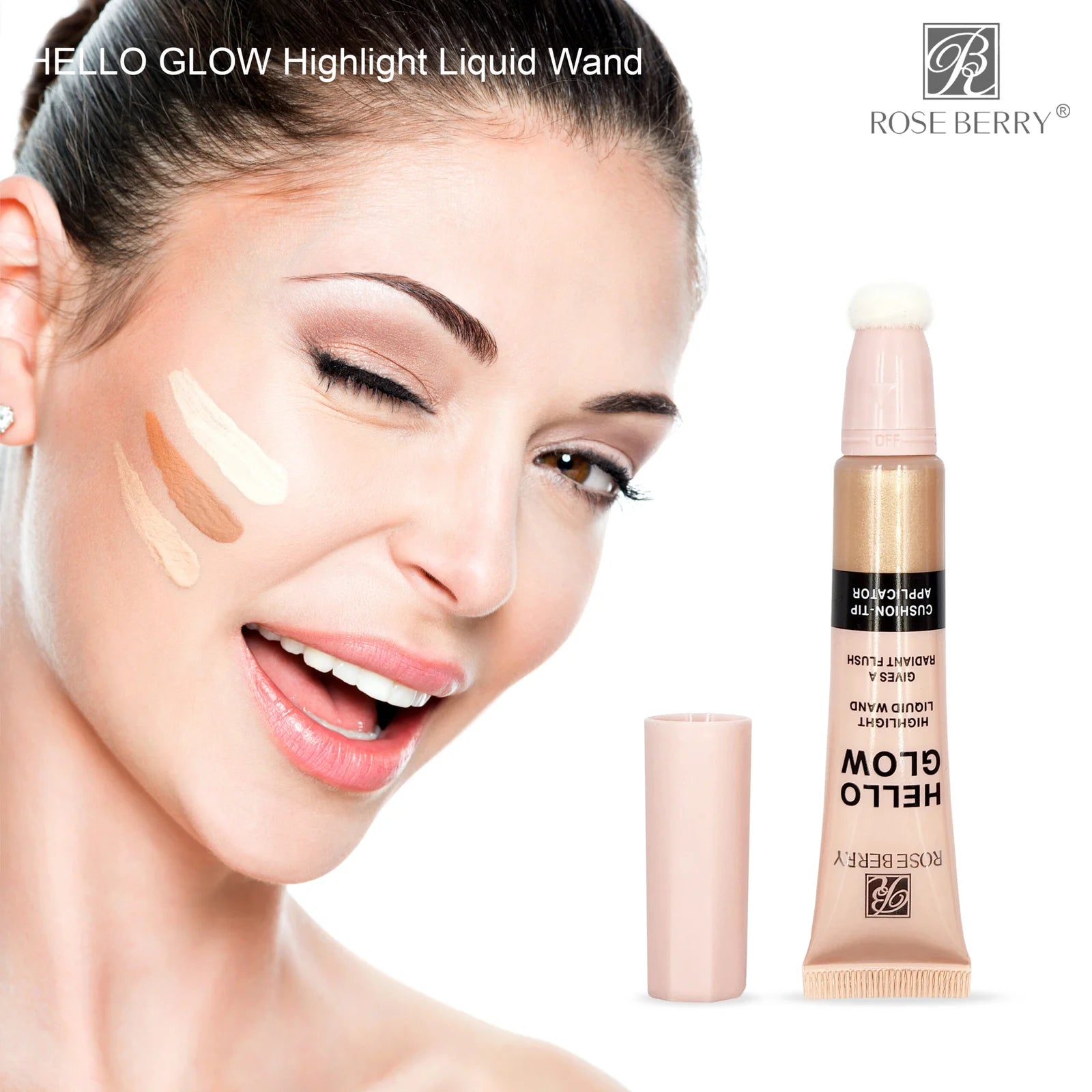 Rose Berry Highlight Liquid Wand - الصورة 4