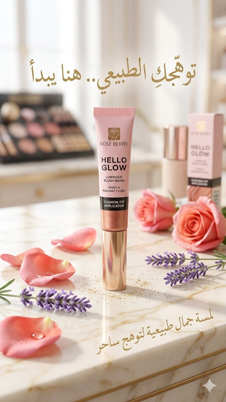 Rose Berry Highlight Liquid Wand - الصورة 5