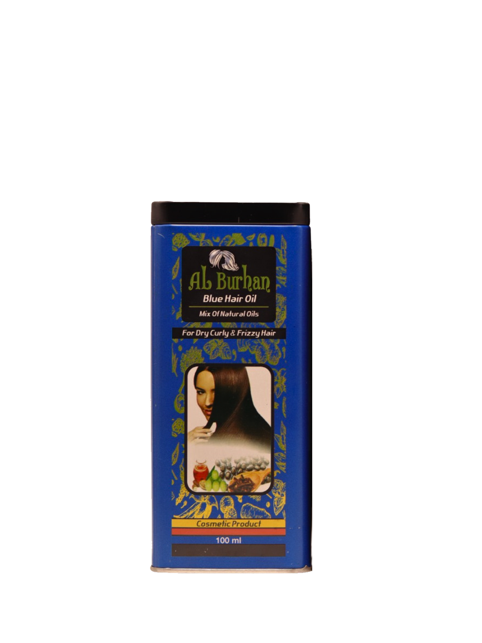 Al-Burhan oil hair 100 ml blue - الصورة 2
