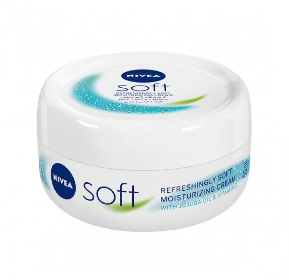نيفيا soft refreshing moisturising كريم 100مل