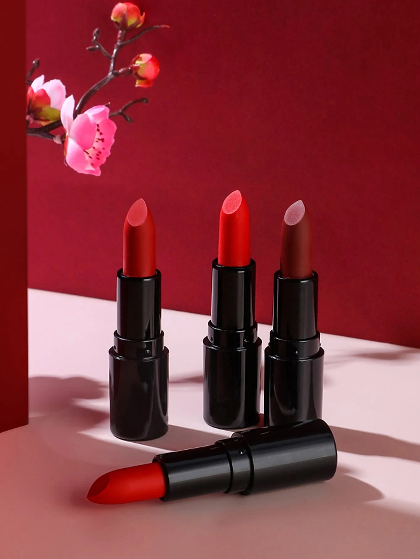 Daishiao Lipstick 4pcs Long Lasting Waterproof Lipstick Set - الصورة 3