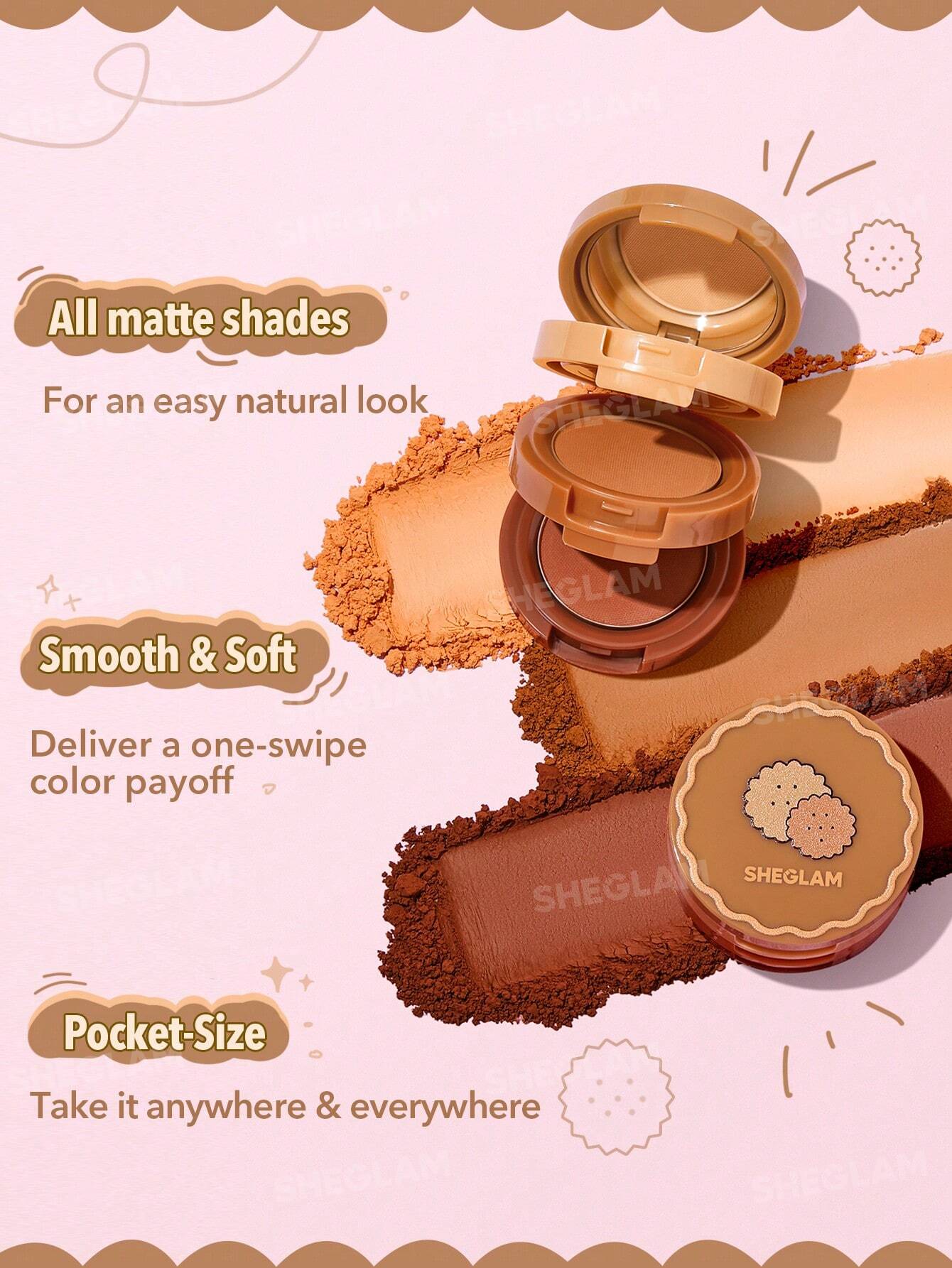 Sheglam Eyeshadow Smart Cookie - الصورة 3