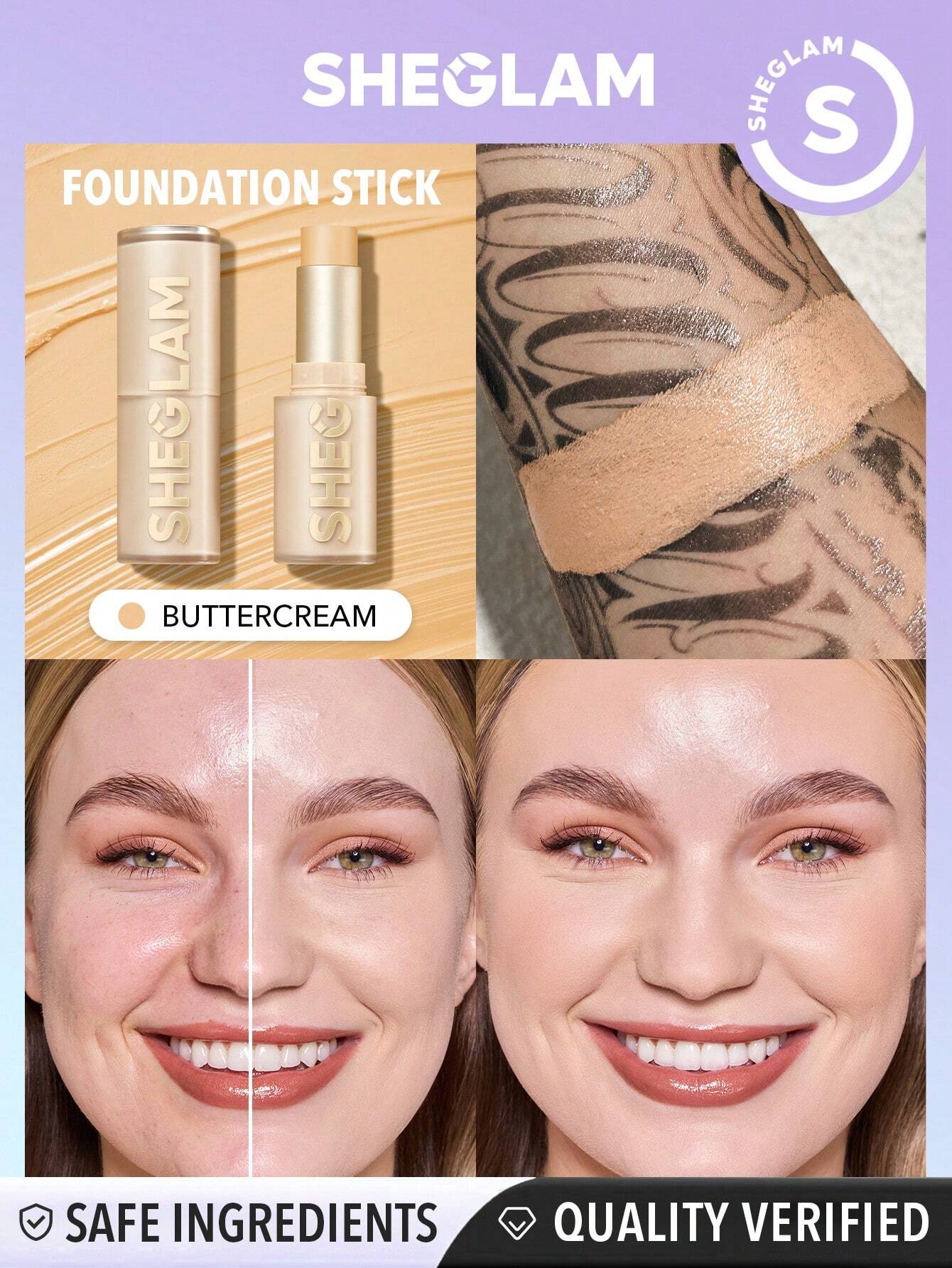 SHEGLAM Skin Magnet High Coverage Foundation Stick - الصورة 30