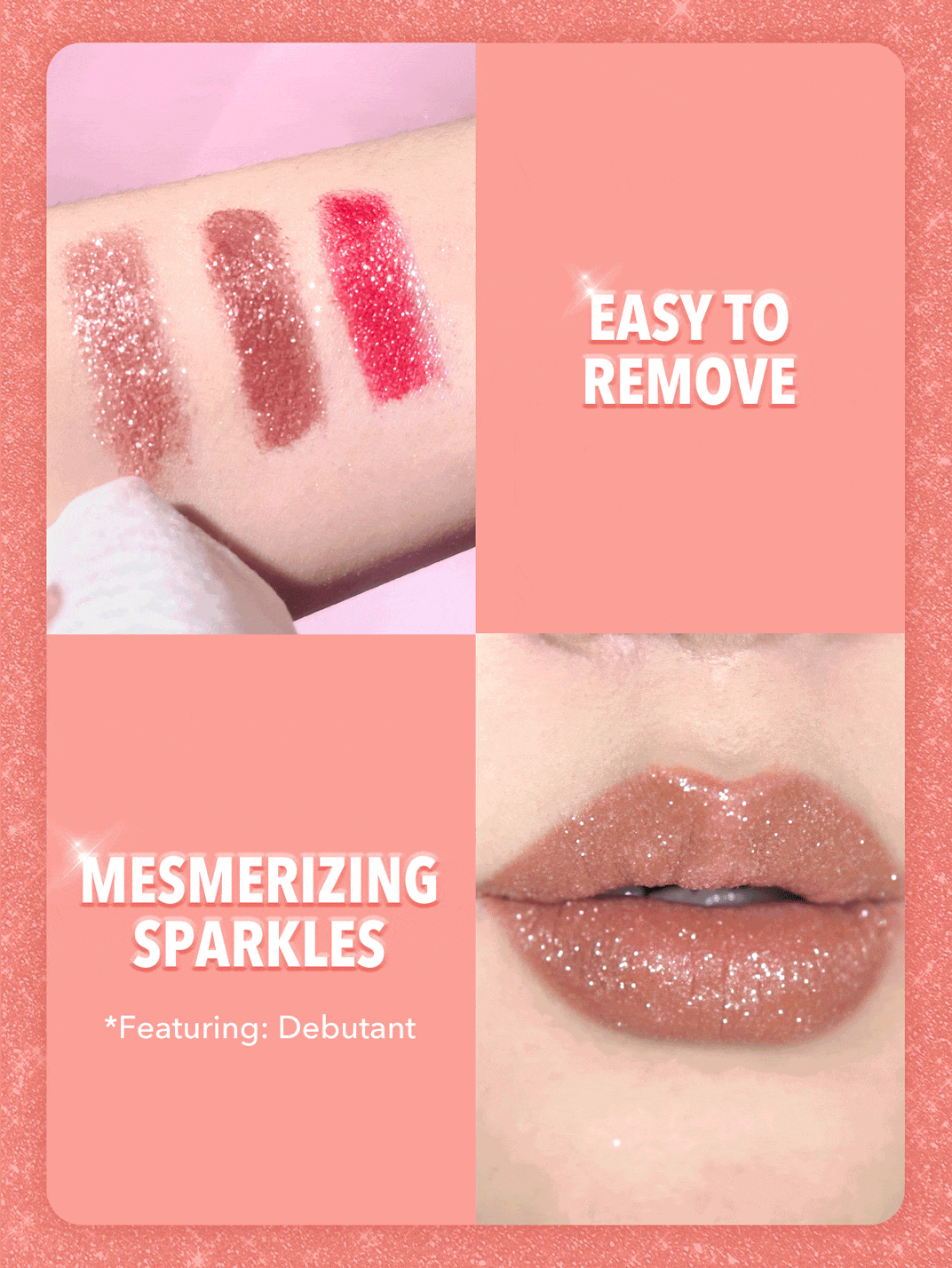 SHEGLAM Lip Dazzler Glitter Lip Kit - الصورة 8