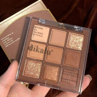 Shein DIKALU 9-Color Eyeshadow Palette Shimmer And Matte 901-6