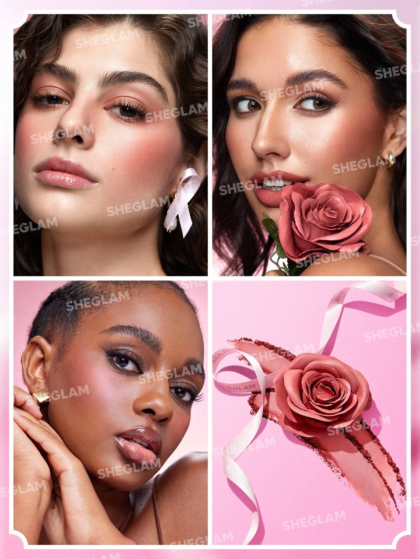 SHEGLAM Pink Ribbon Rose Blush - الصورة 3