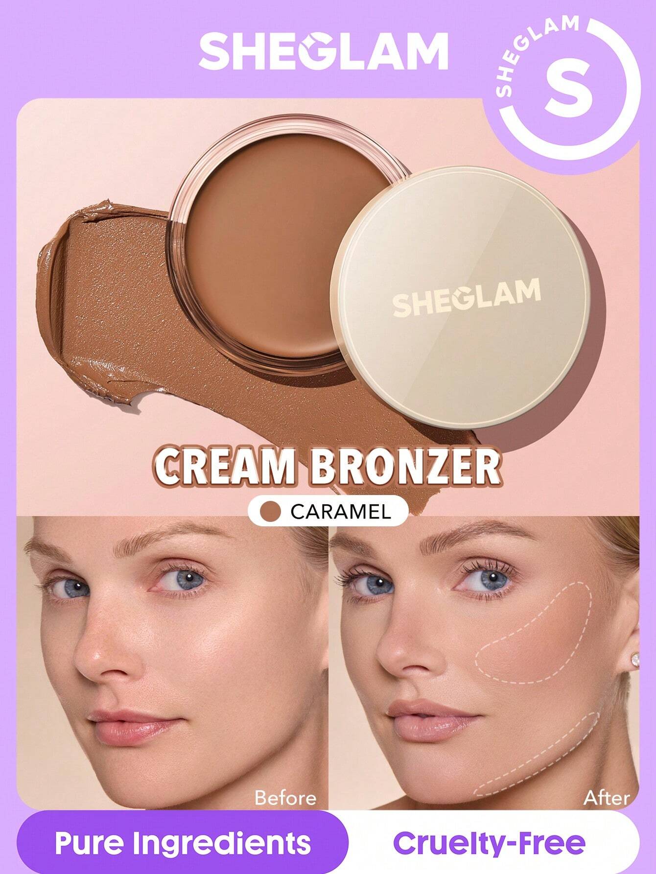 Sheglam Silk Haze Cream Bronzer - الصورة 17