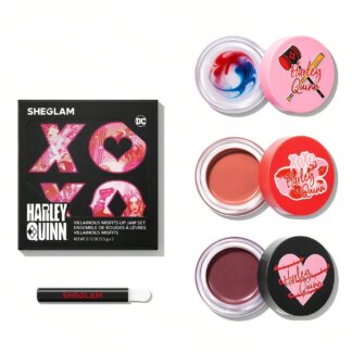 Sheglam Harley Quinn X SHEGLAM Villainous Misfits Lip Jam Set