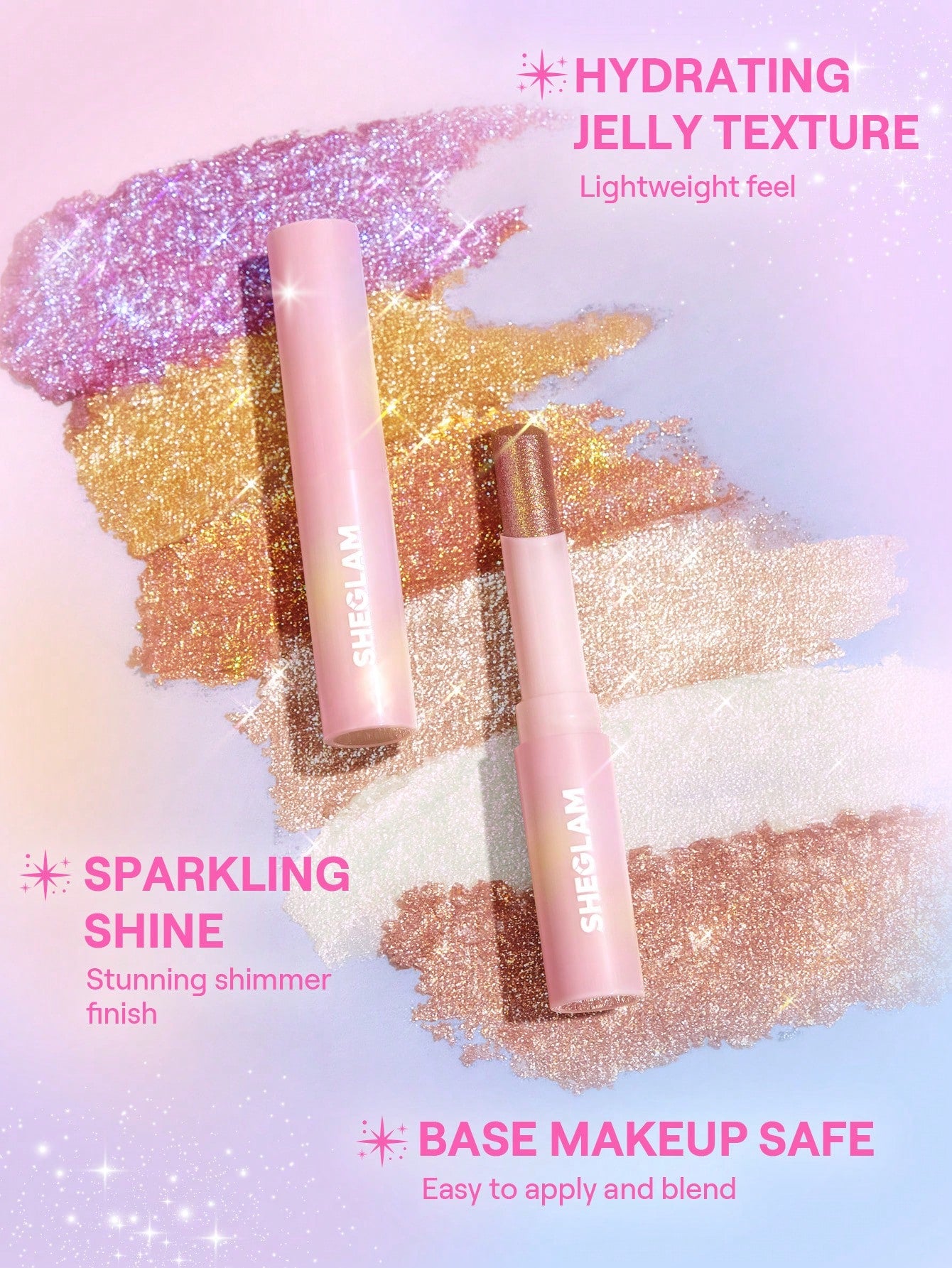 SHEGLAM Crystal Jelly Glaze Stick - الصورة 19