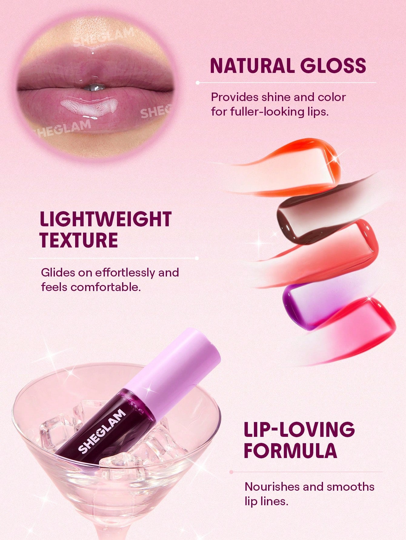 Sheglam jelly wow tinted lip oil - الصورة 10