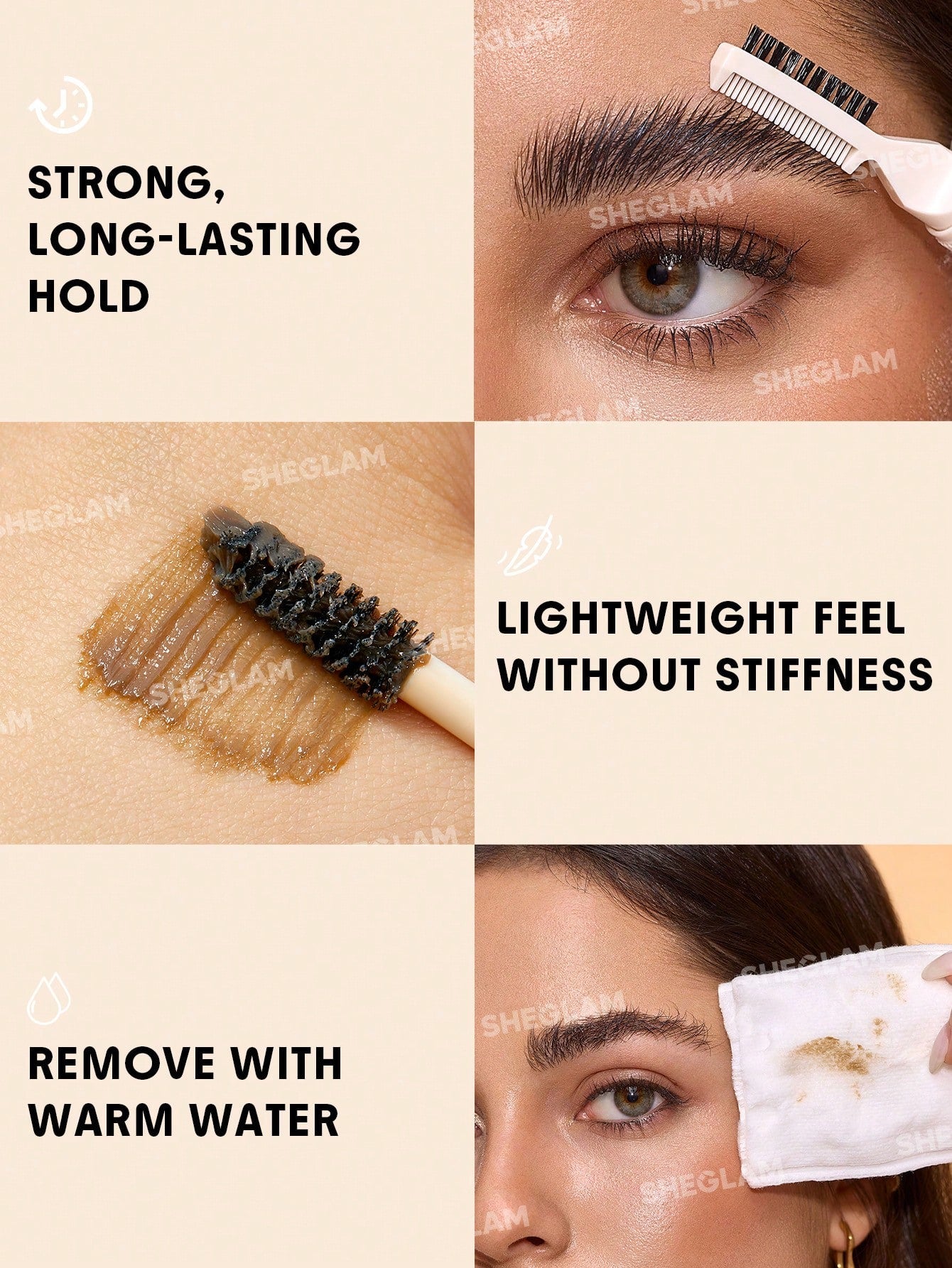 SHEGLAM Save It Laminating Brow Gel - الصورة 6