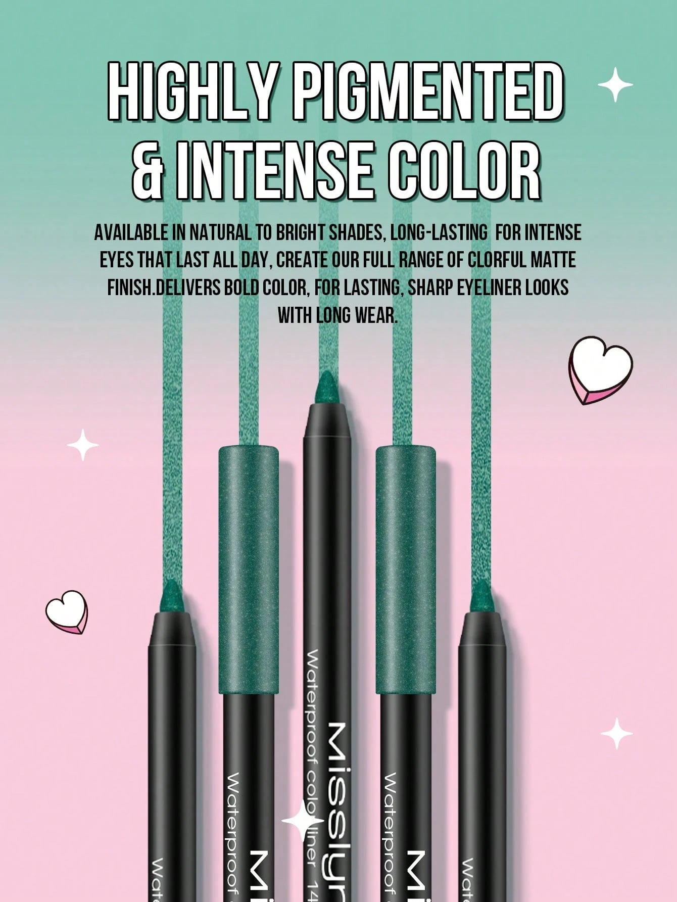 Misslyn Waterproof Color Liner - الصورة 36