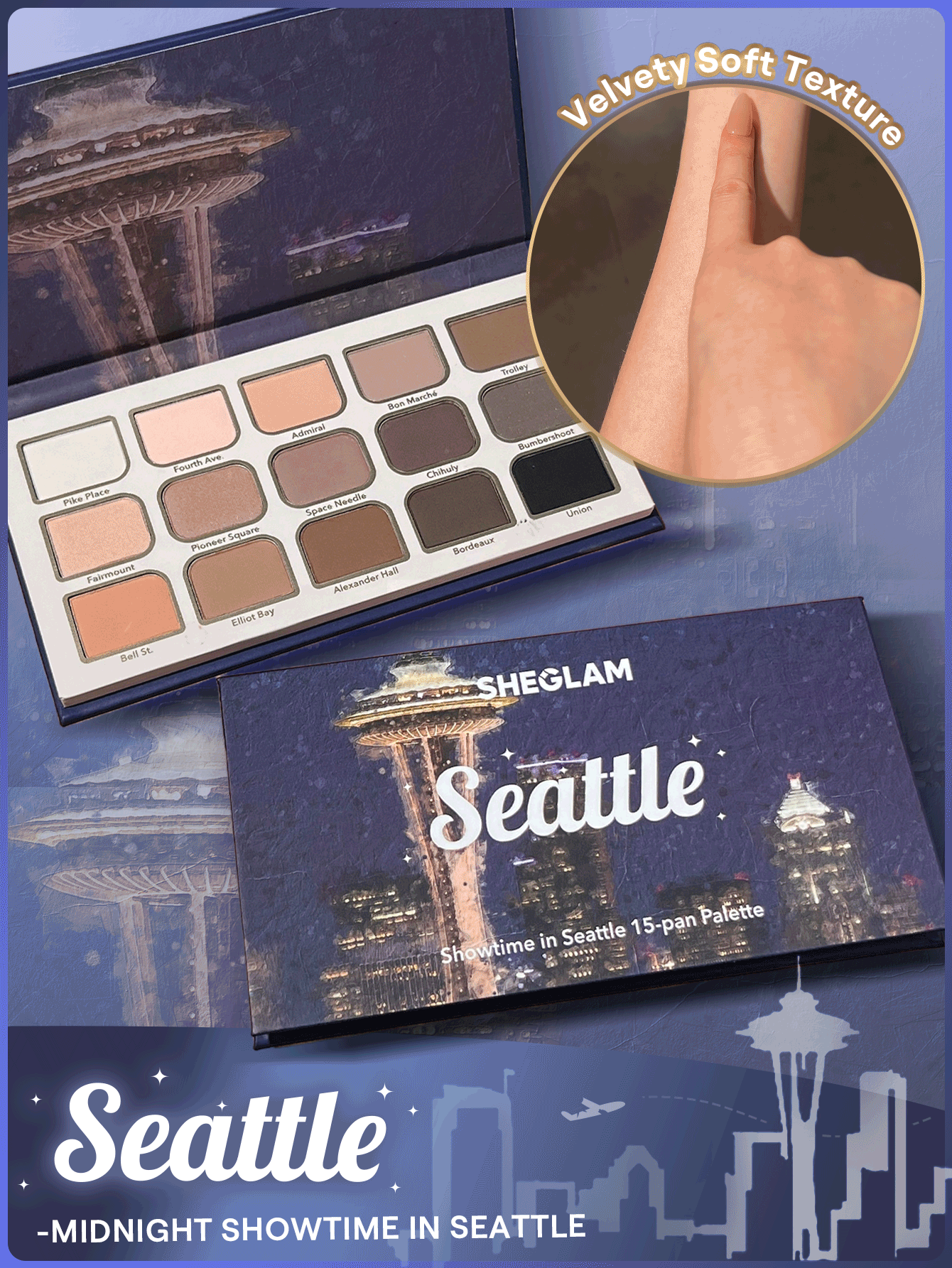 SHEGLAM Eyeshadow Palette 15Pan - الصورة 7