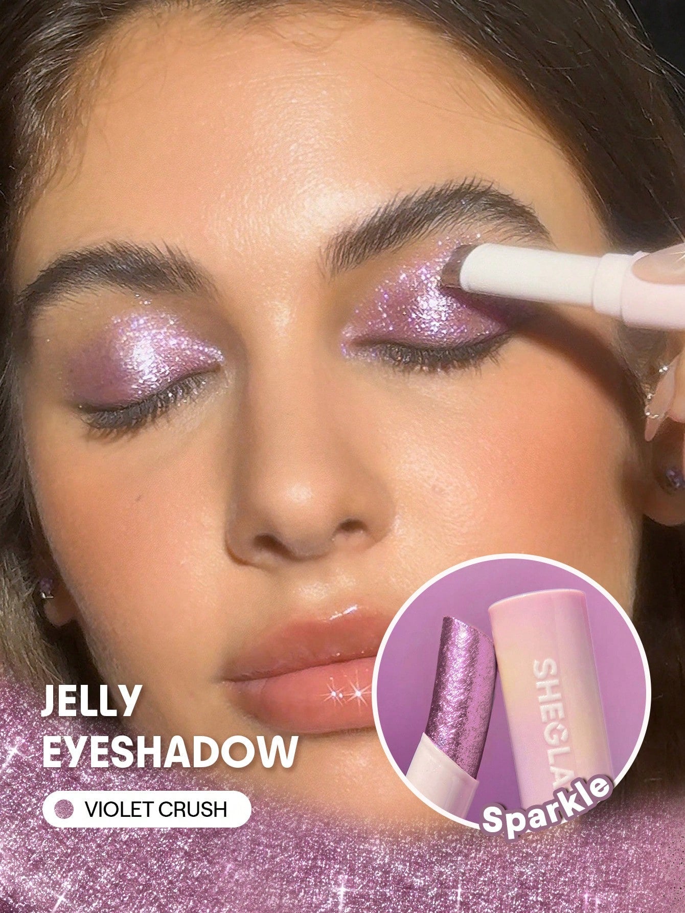 SHEGLAM Crystal Jelly Glaze Stick - الصورة 2