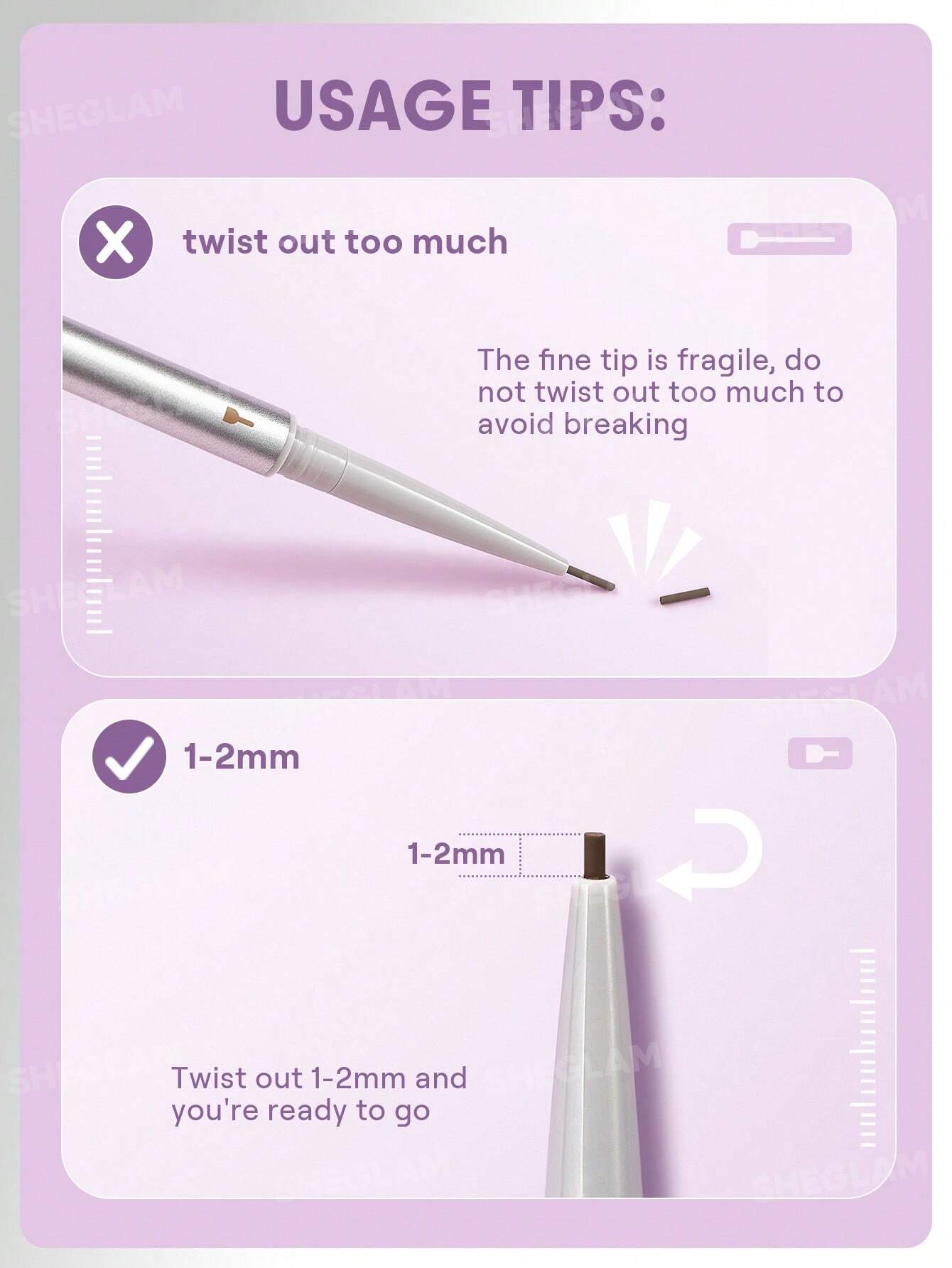 Sheglam Microdefine 0.9MM Brow Pencil - الصورة 6