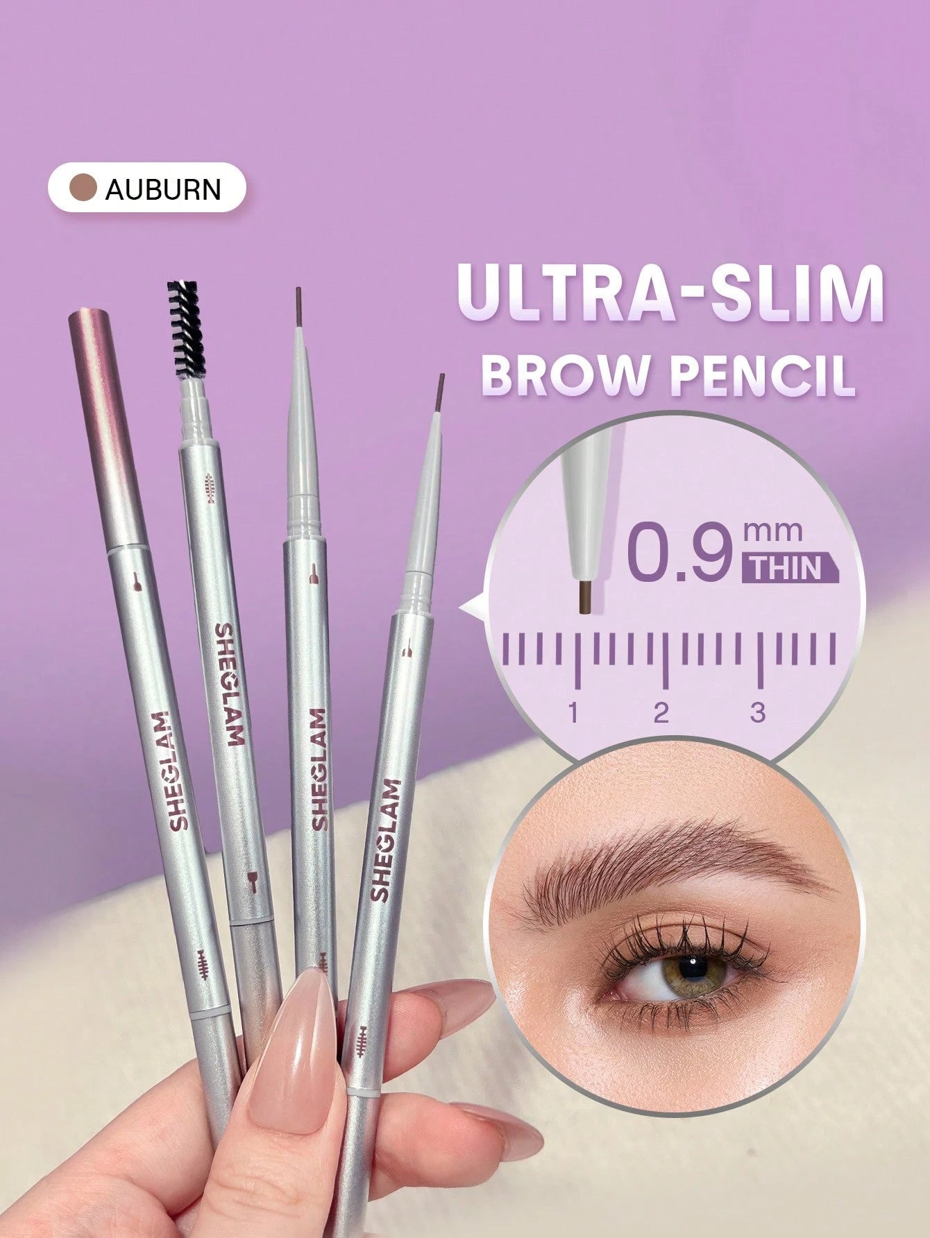 Sheglam Microdefine 0.9MM Brow Pencil - الصورة 3