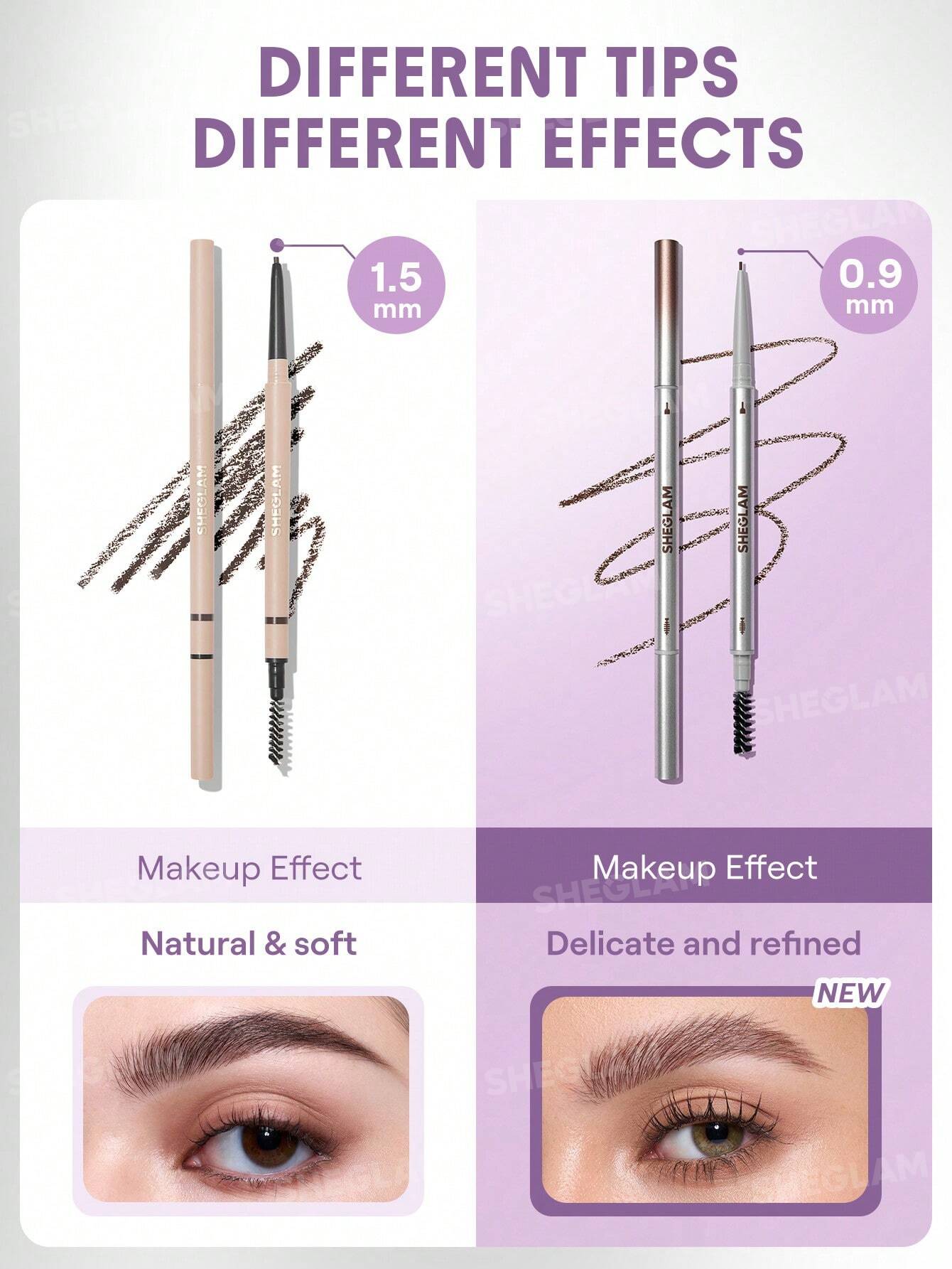 Sheglam Microdefine 0.9MM Brow Pencil - الصورة 11