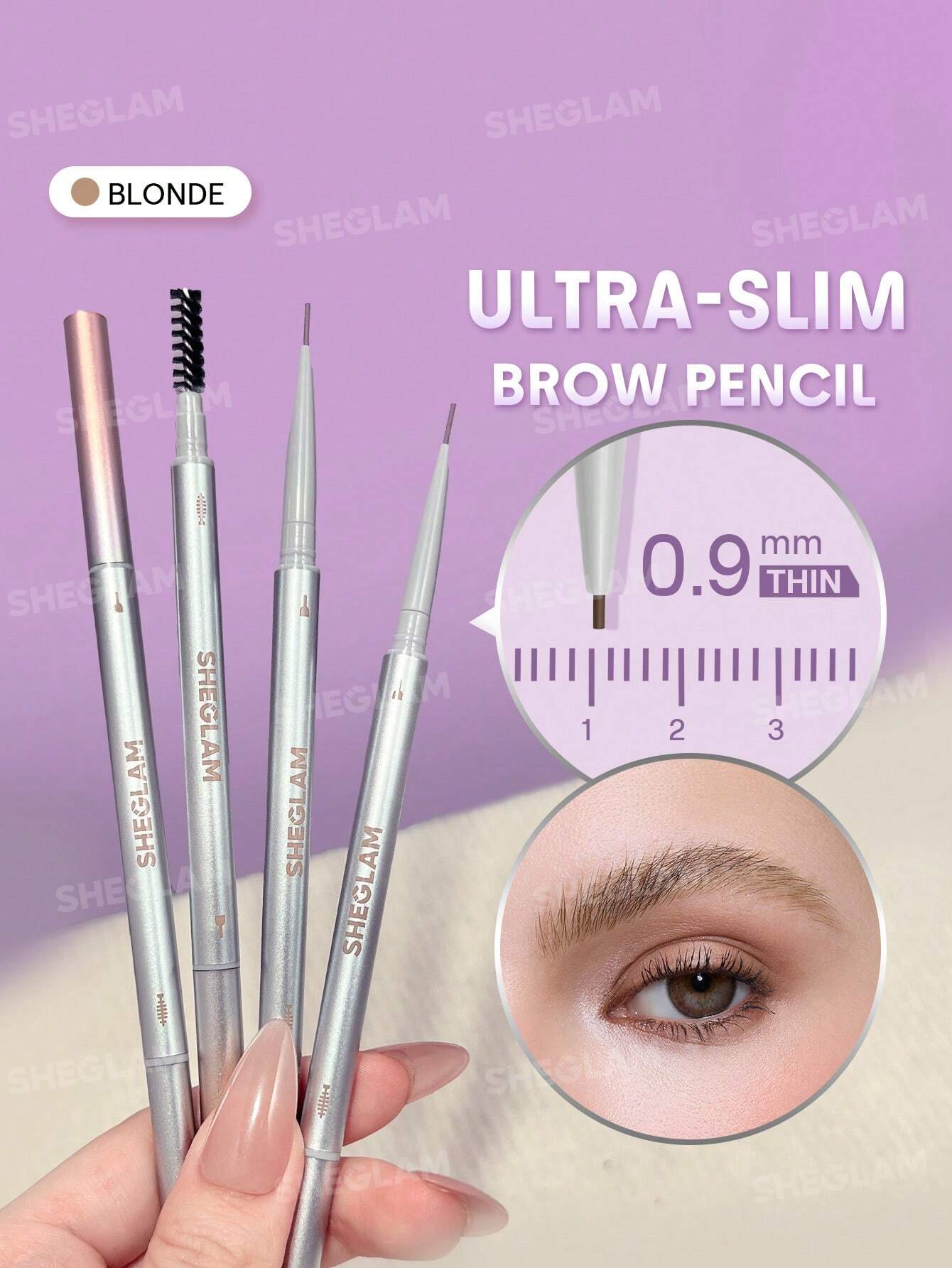 Sheglam Microdefine 0.9MM Brow Pencil - الصورة 4