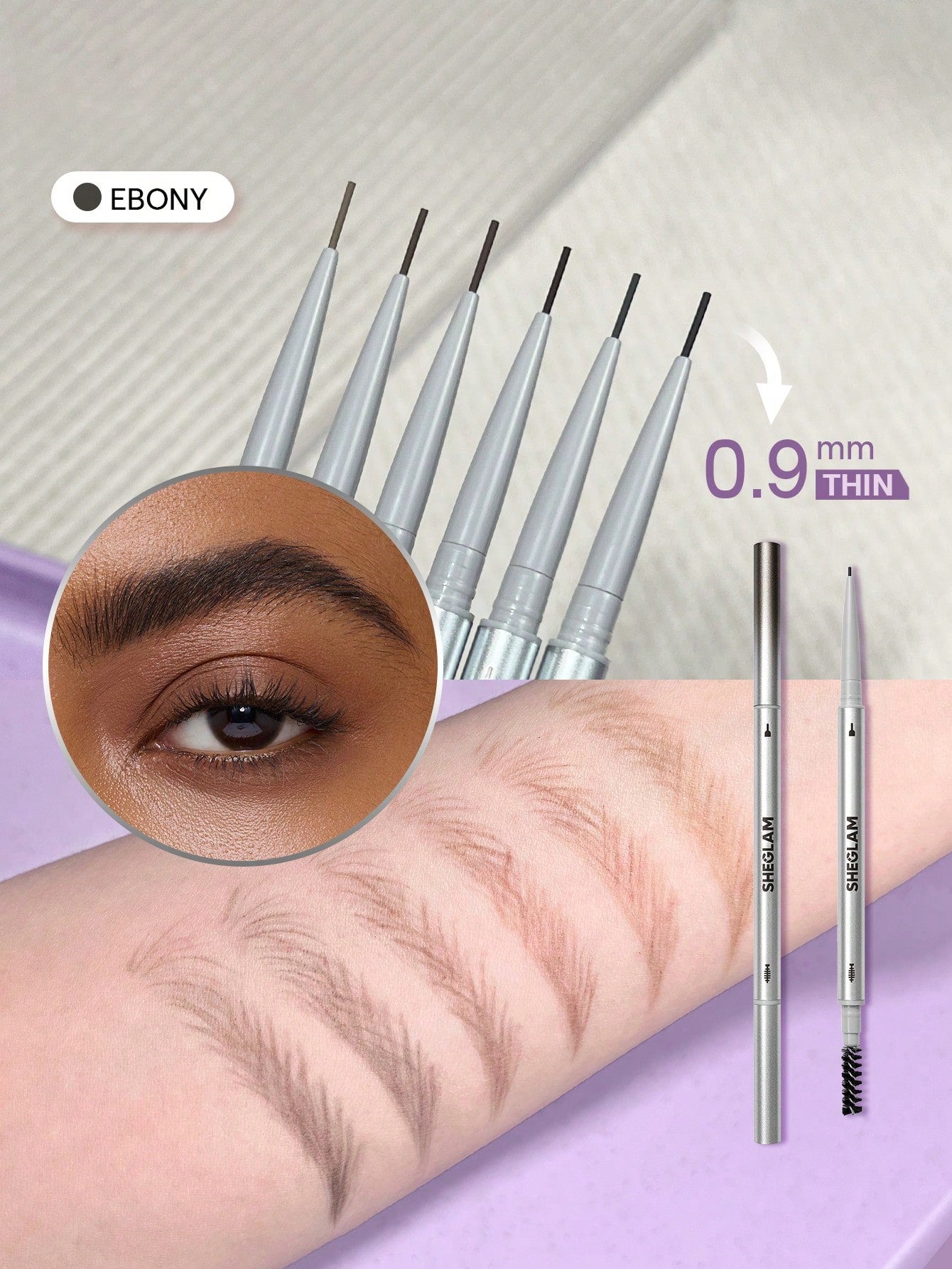 Sheglam Microdefine 0.9MM Brow Pencil - الصورة 5