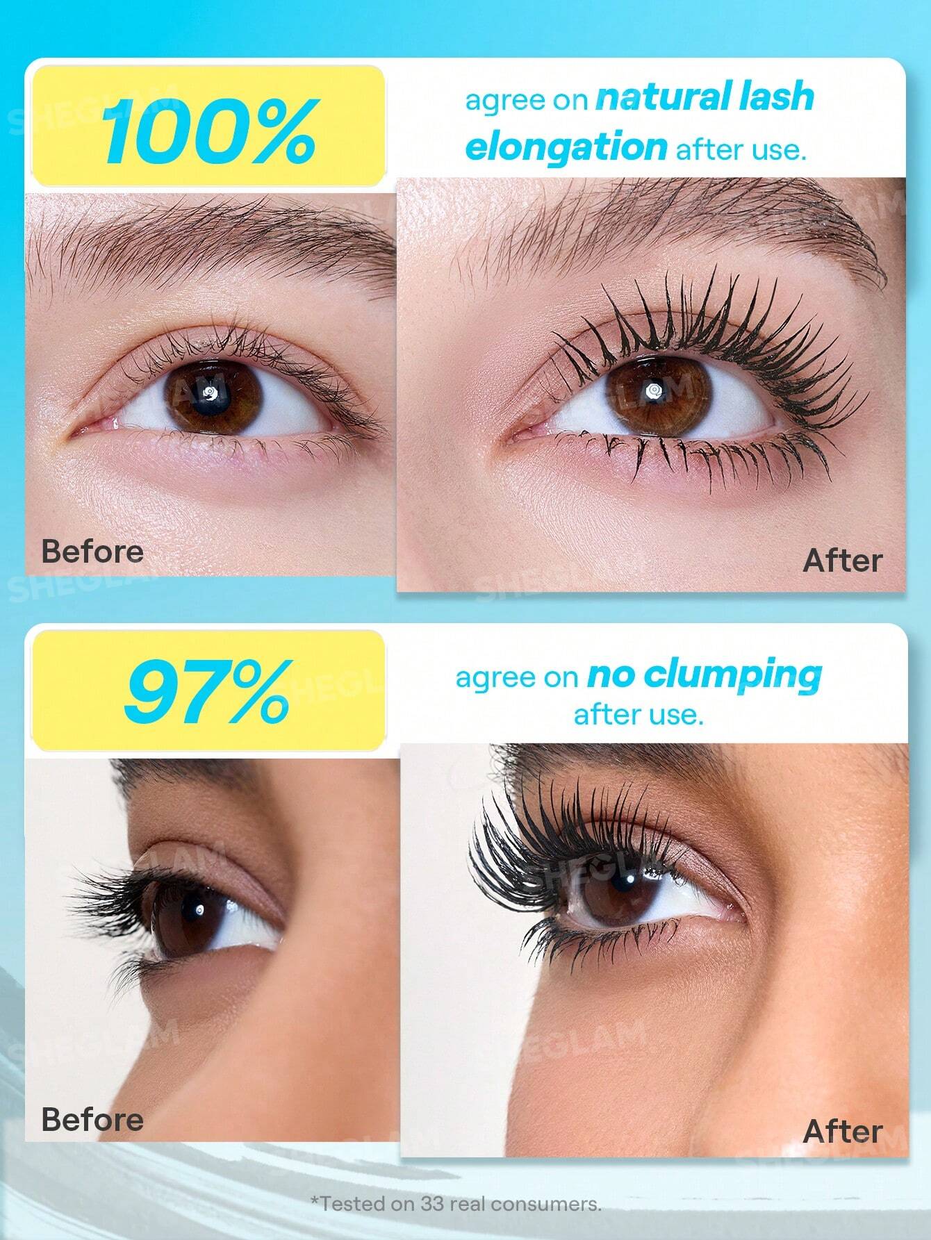 شيجلام Lashlighter Infinite Tubing ماسكارا - الصورة 7