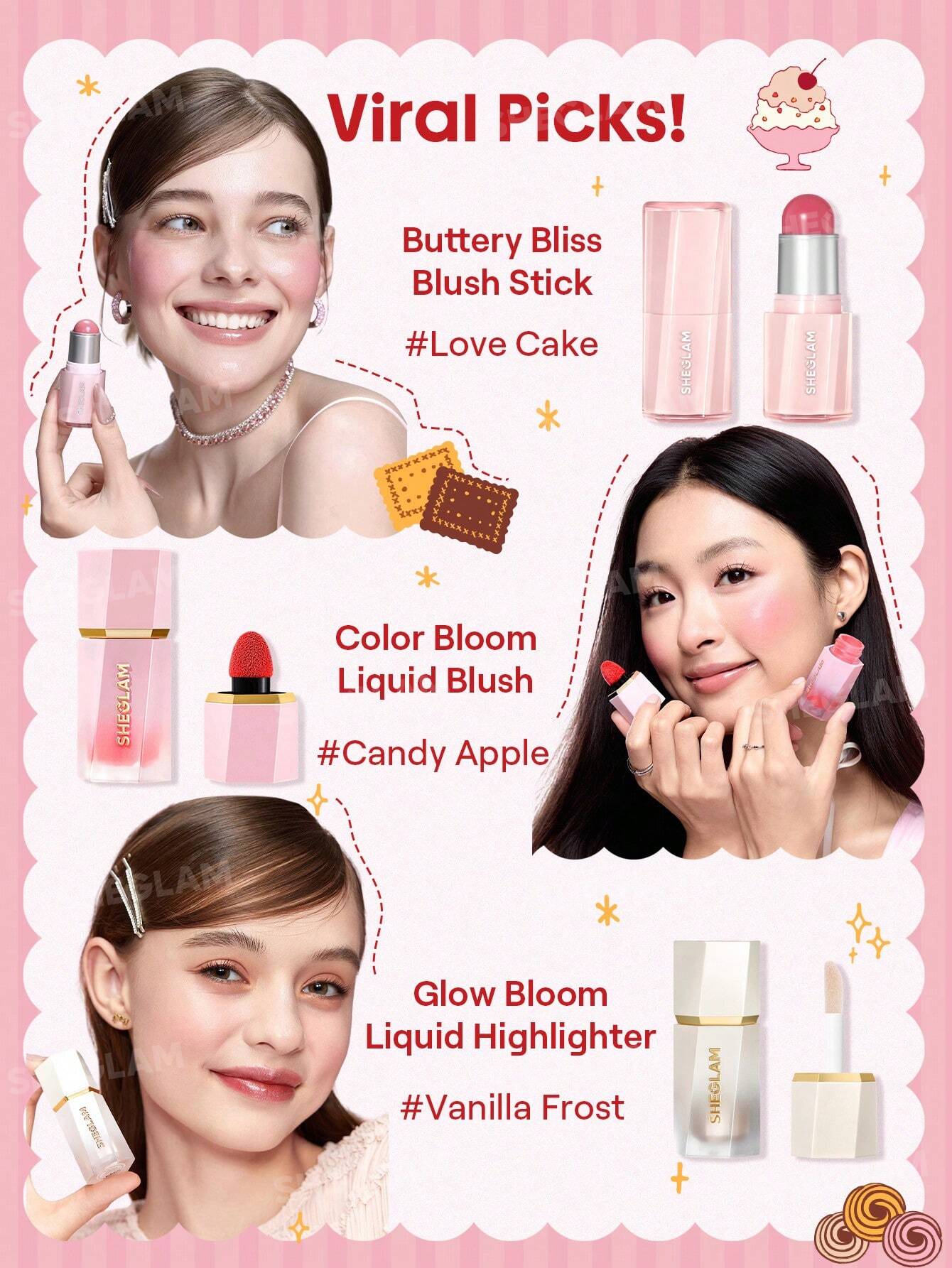 sheglam Sugar Spice and Everything Glam Advent Calendar Box - الصورة 7