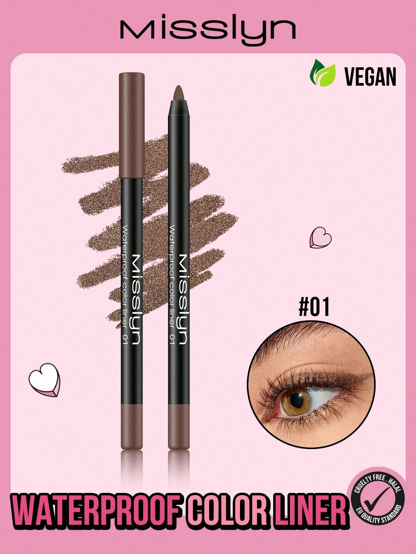 Misslyn Waterproof Color Liner - الصورة 12