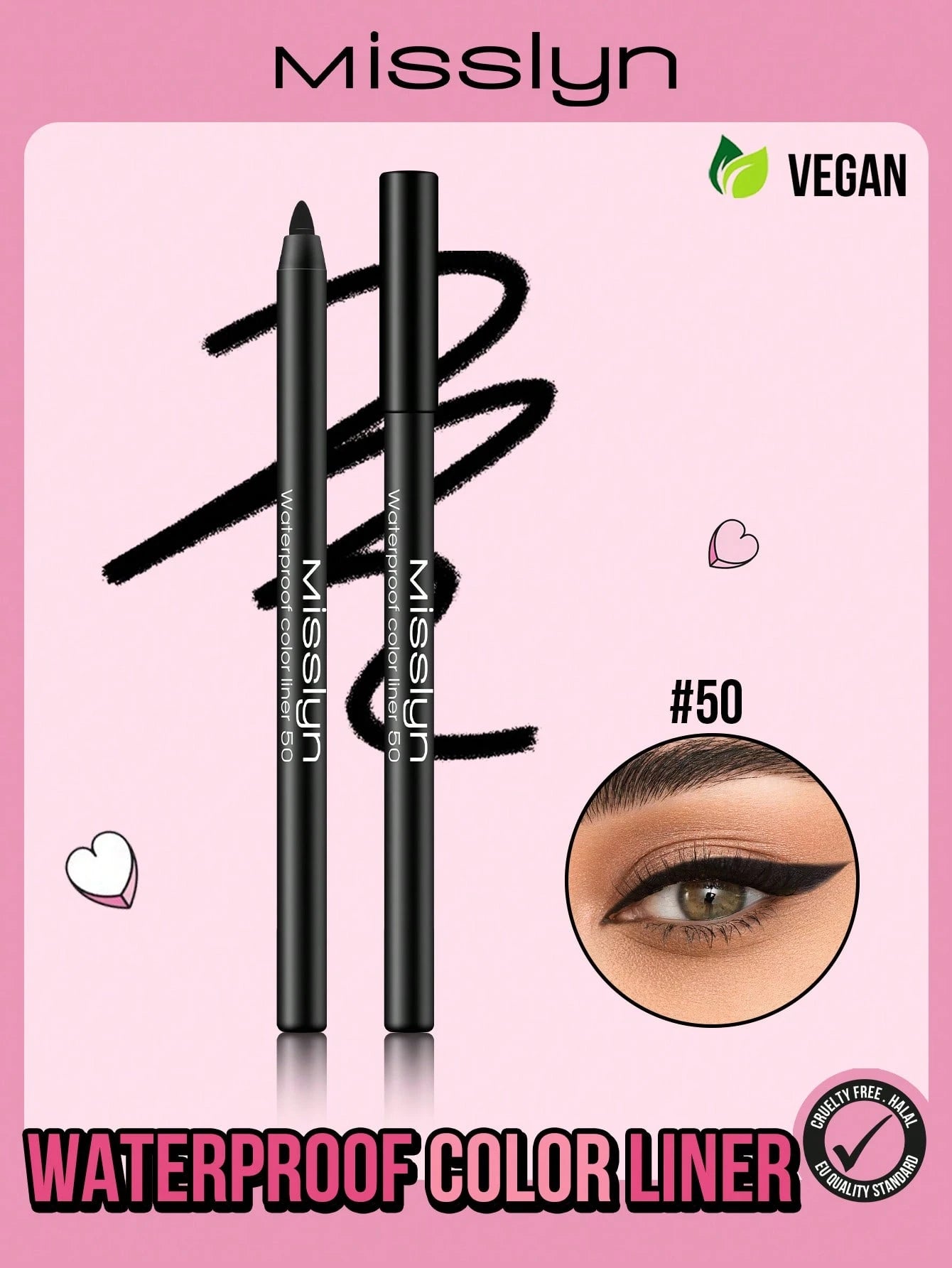 Misslyn Waterproof Color Liner - الصورة 5