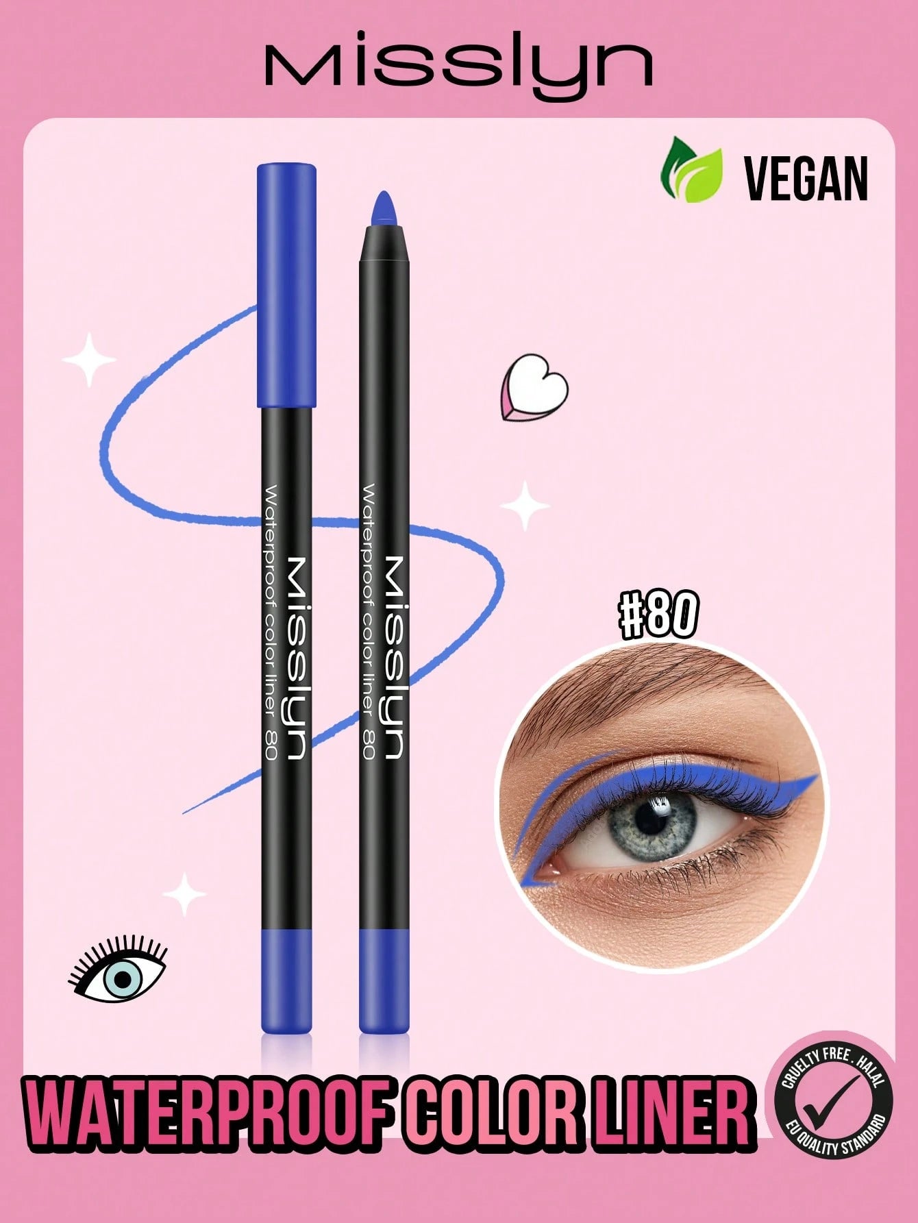 Misslyn Waterproof Color Liner - الصورة 48