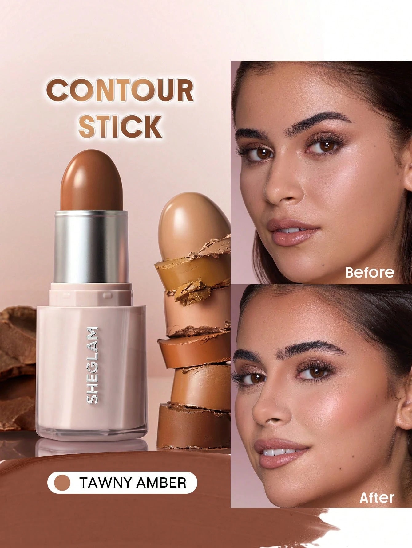 SHEGLAM Buttery Buff Contour and Bronzer Stick - الصورة 24