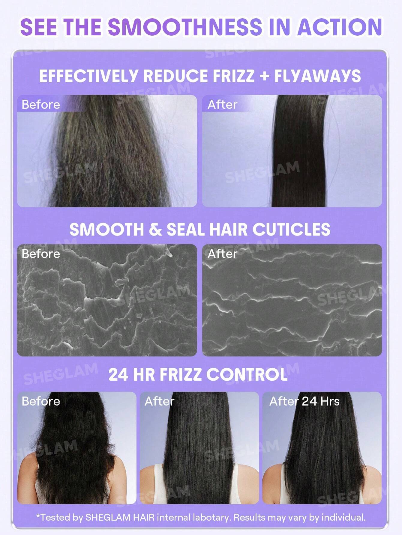 Sheglam Hair On The Glow 1 Minute Revive Airy Hair Sorbet - الصورة 8