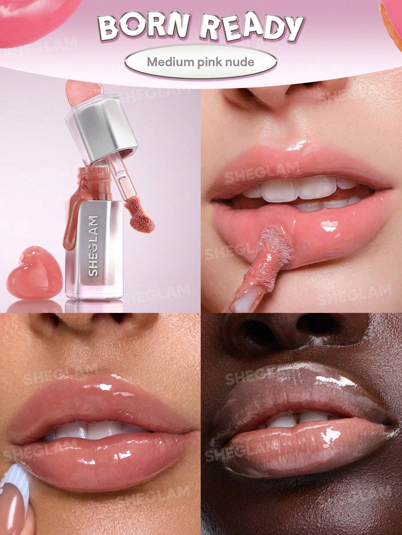 SHEGLAM Glass Lock Air Gloss - الصورة 49