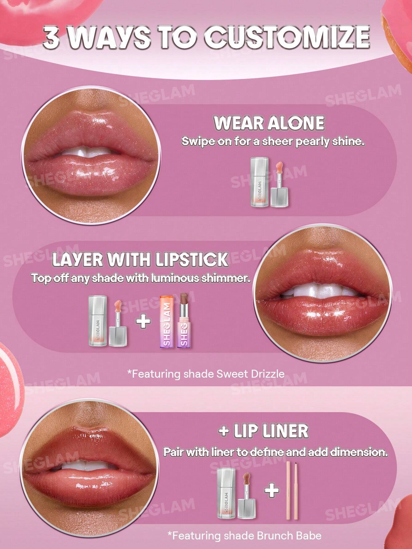 SHEGLAM Glass Lock Air Gloss - الصورة 18