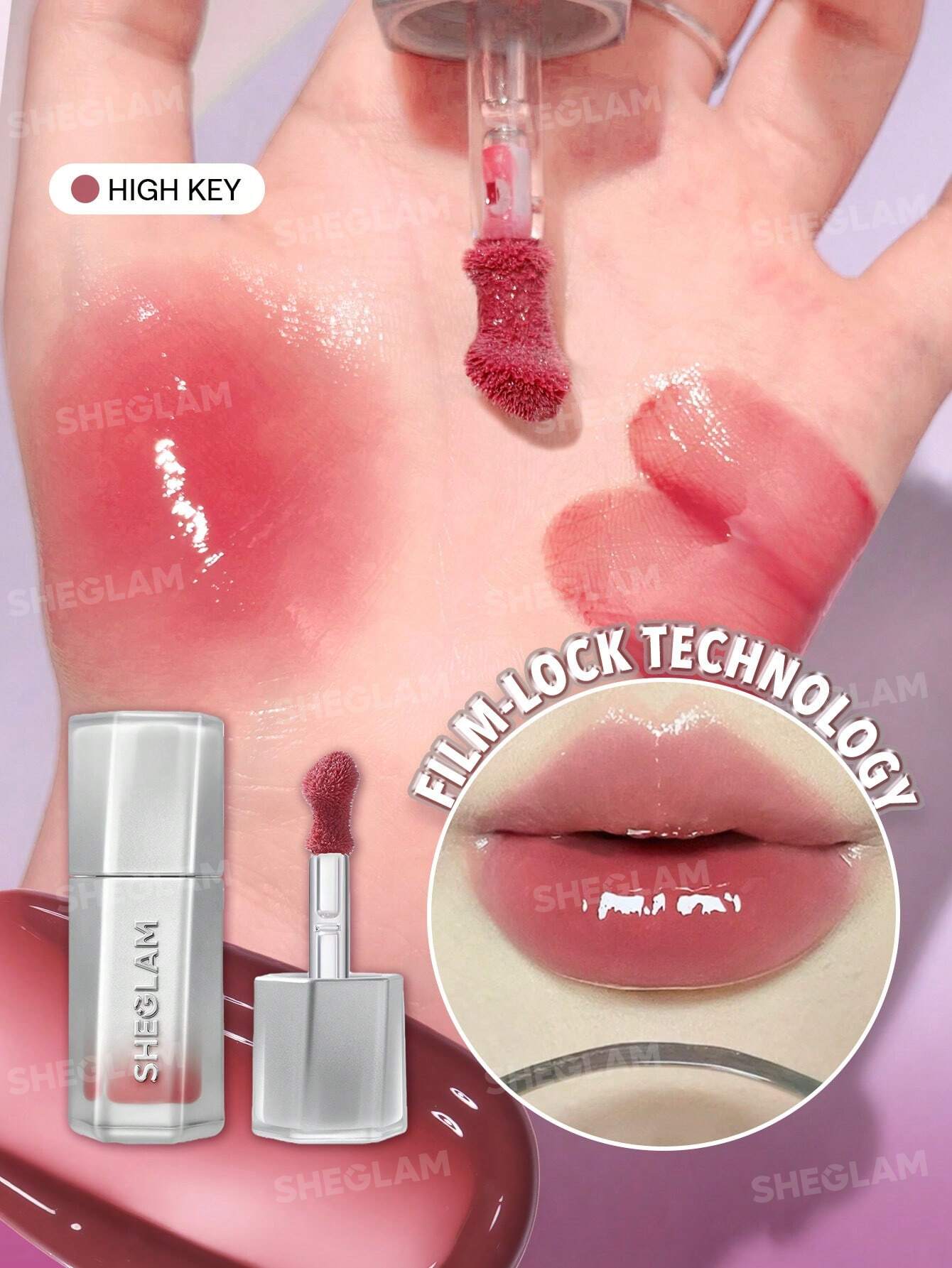 SHEGLAM Glass Lock Air Gloss - الصورة 36