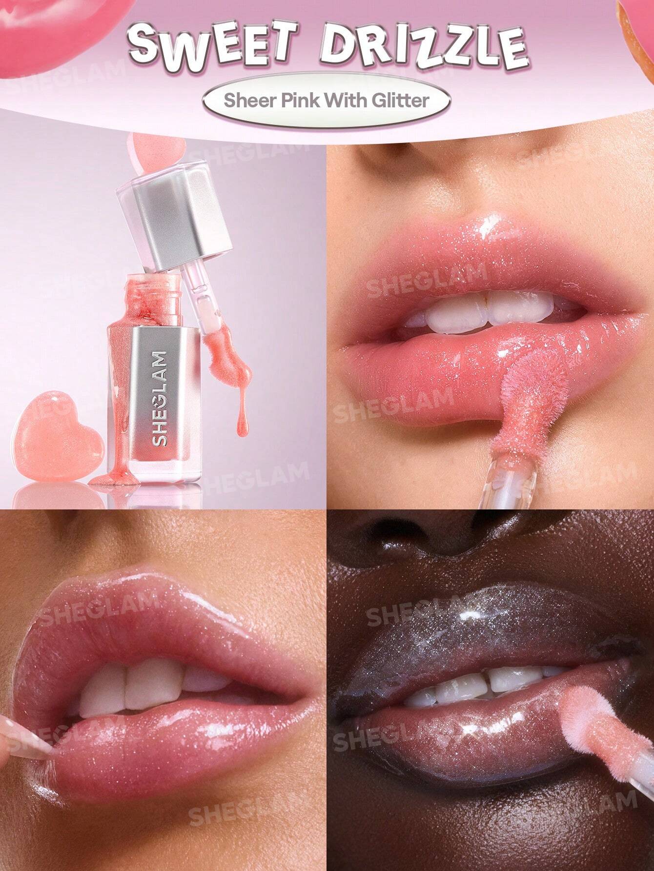 SHEGLAM Glass Lock Air Gloss - الصورة 40