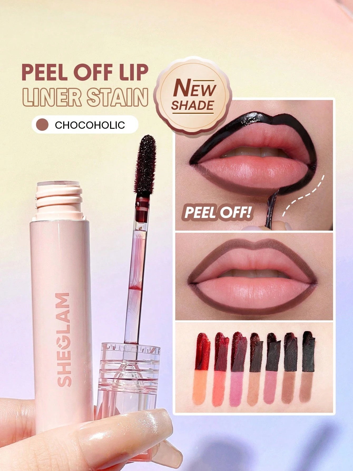SHEGLAM Fall In Line Peel Off Lip Liner Stain - الصورة 13