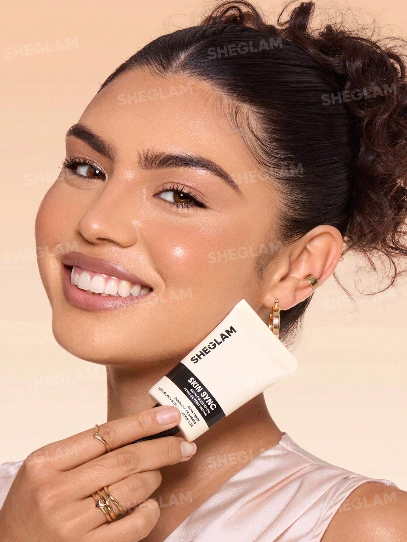 SHEGLAM Skin Sync Satin Foundation - الصورة 60