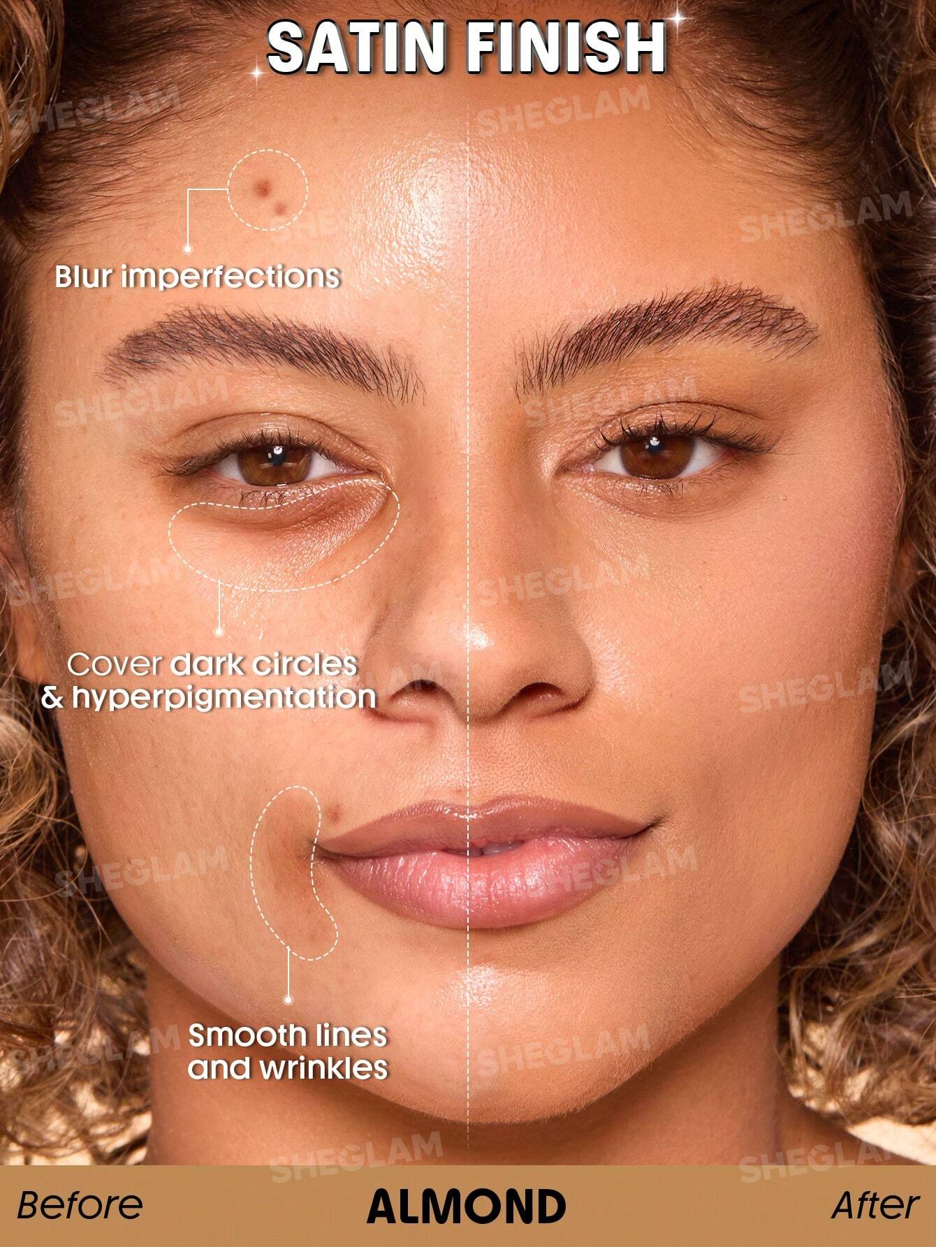 SHEGLAM Skin Sync Satin Foundation - الصورة 71