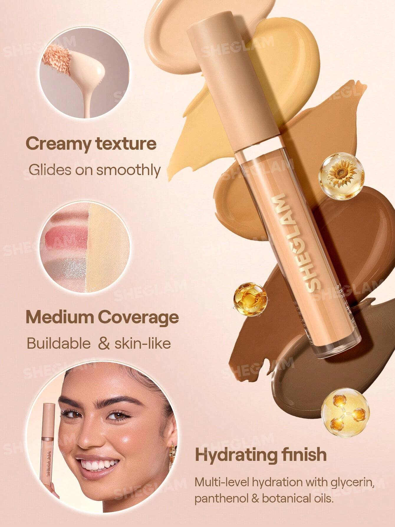 SHEGLAM Like Magic hydrating Concealer - الصورة 8