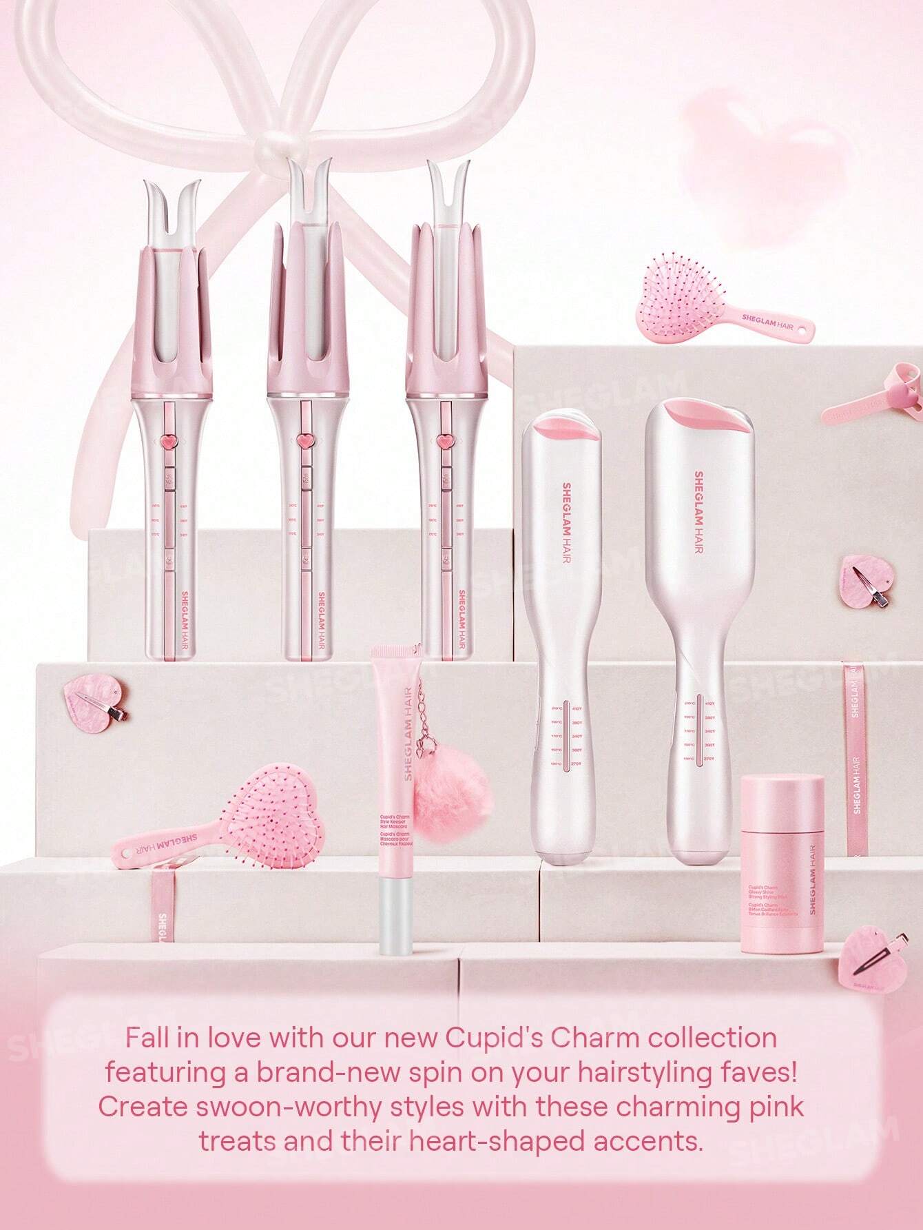 شيجلام Hair Cupid s Charm Glossy Shine Strong تصفيف Stick - الصورة 11