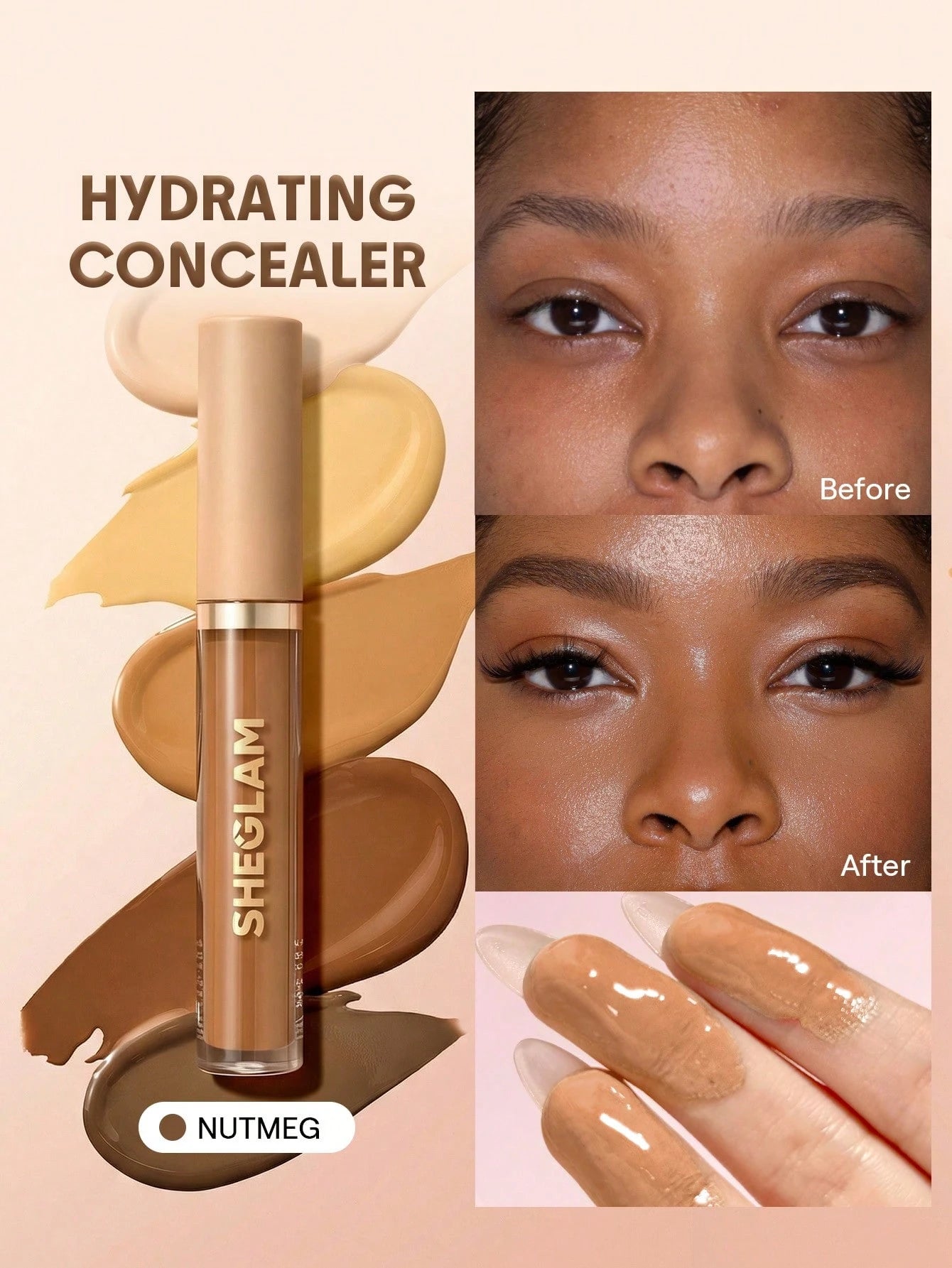 SHEGLAM Like Magic hydrating Concealer - الصورة 38