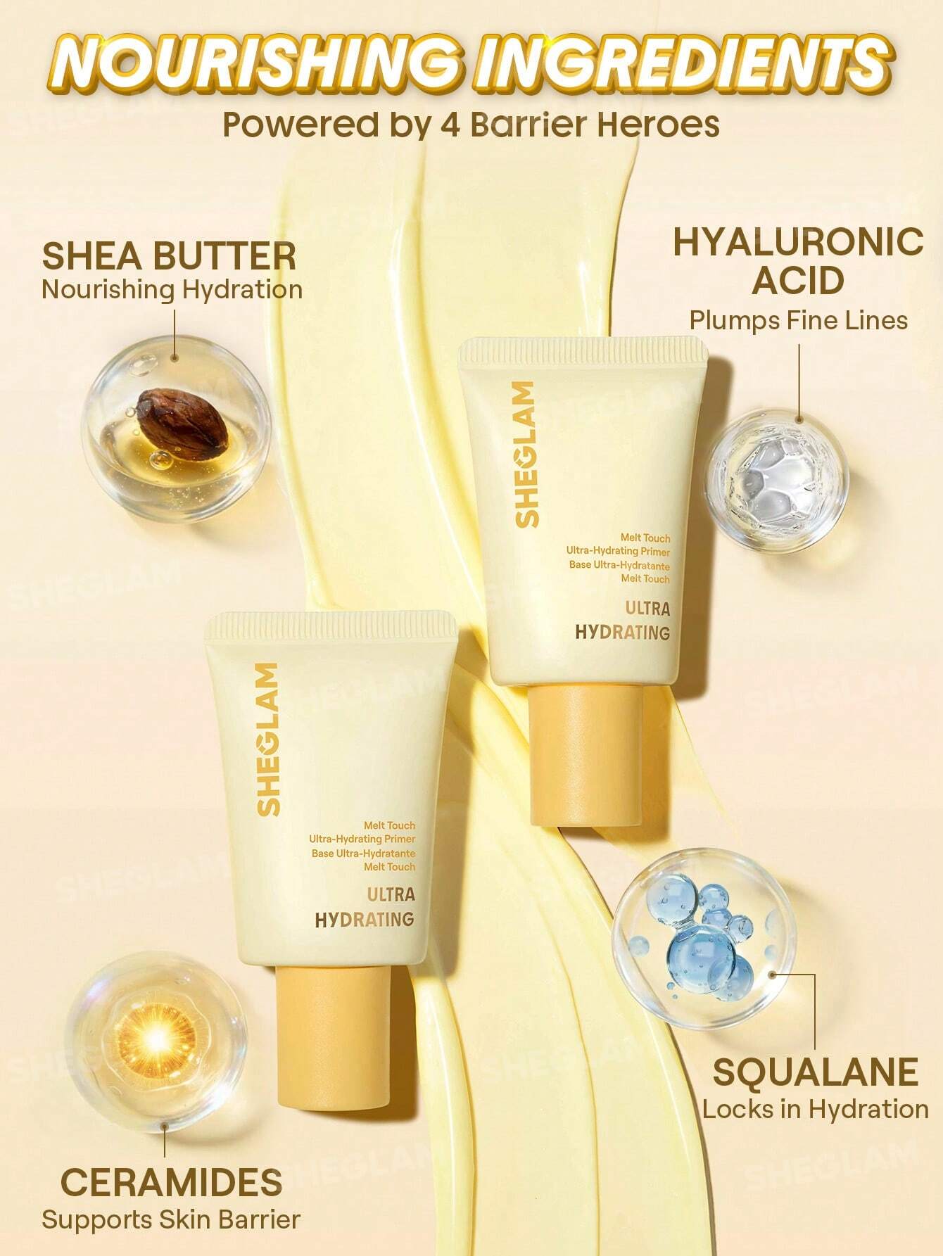 Sheglam Butter Glow Melt Touch Ultra Hydrating Primer 30g - الصورة 5