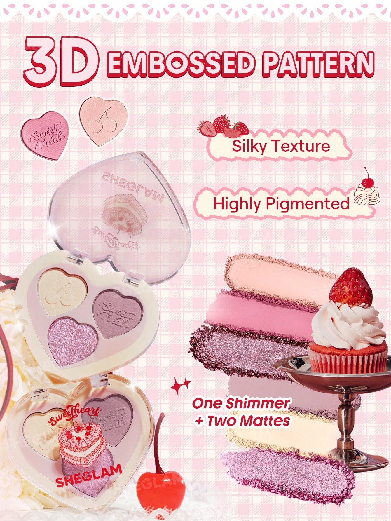 Sheglam sweetheart full collection set - الصورة 3