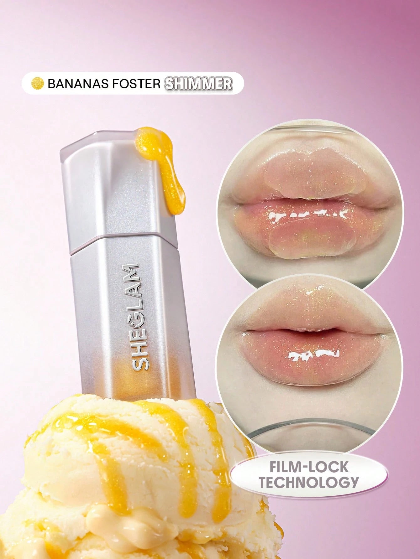 SHEGLAM Glass Lock Air Gloss - الصورة 70