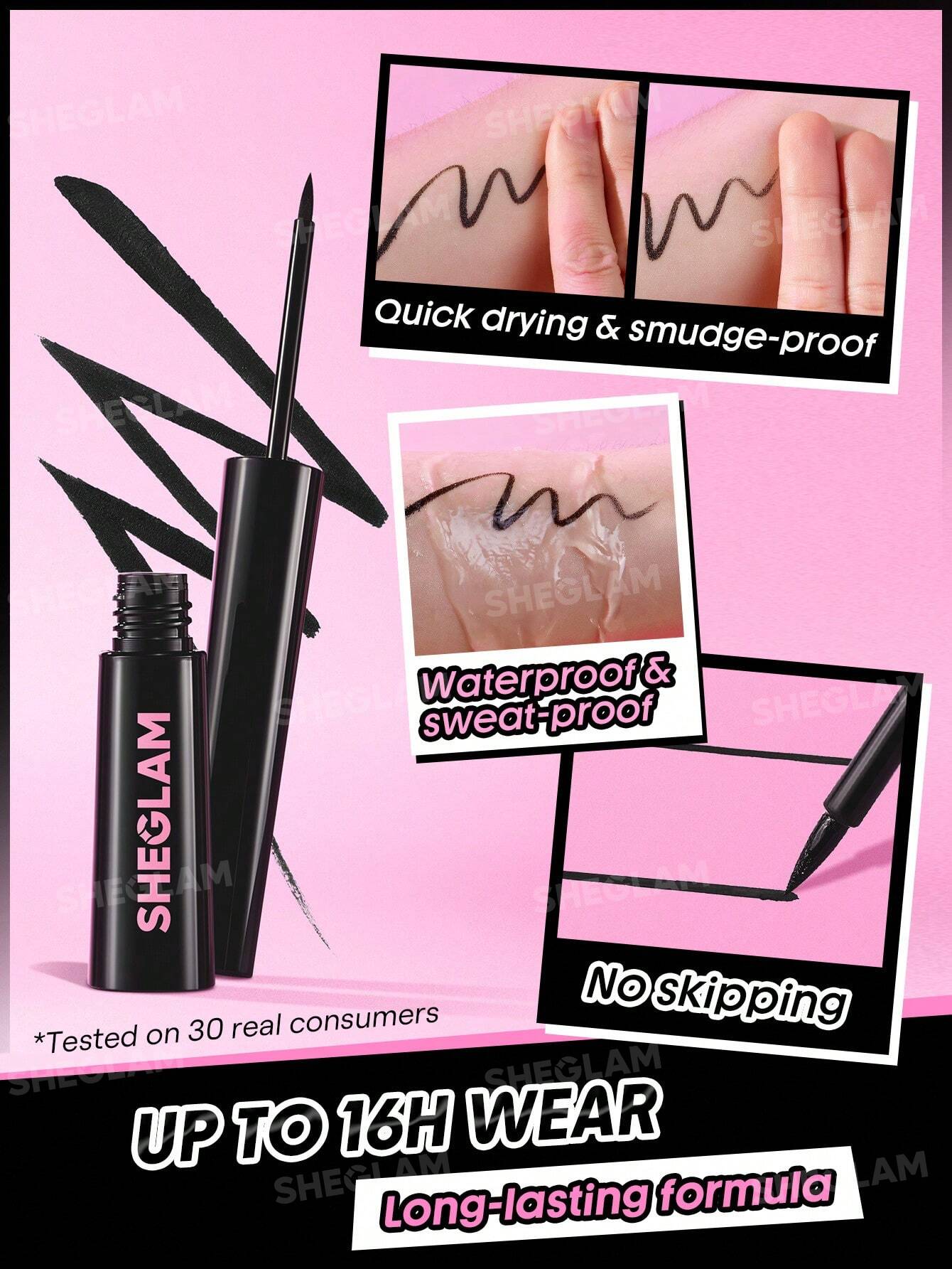 Sheglam Stay Inked Liquid Eyeliner - الصورة 2