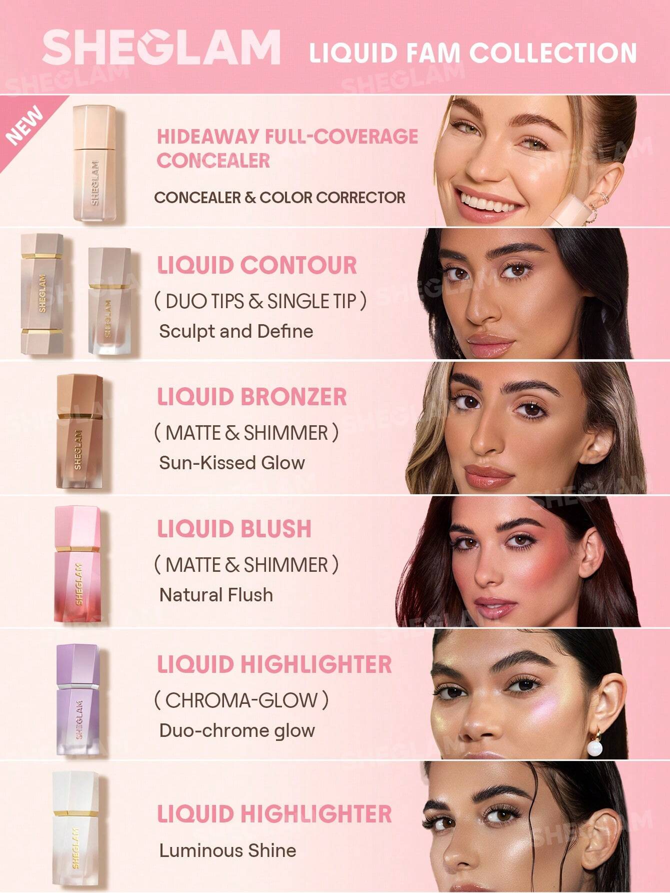 Sheglam Hideaway Full-Coverage Concealer - الصورة 9