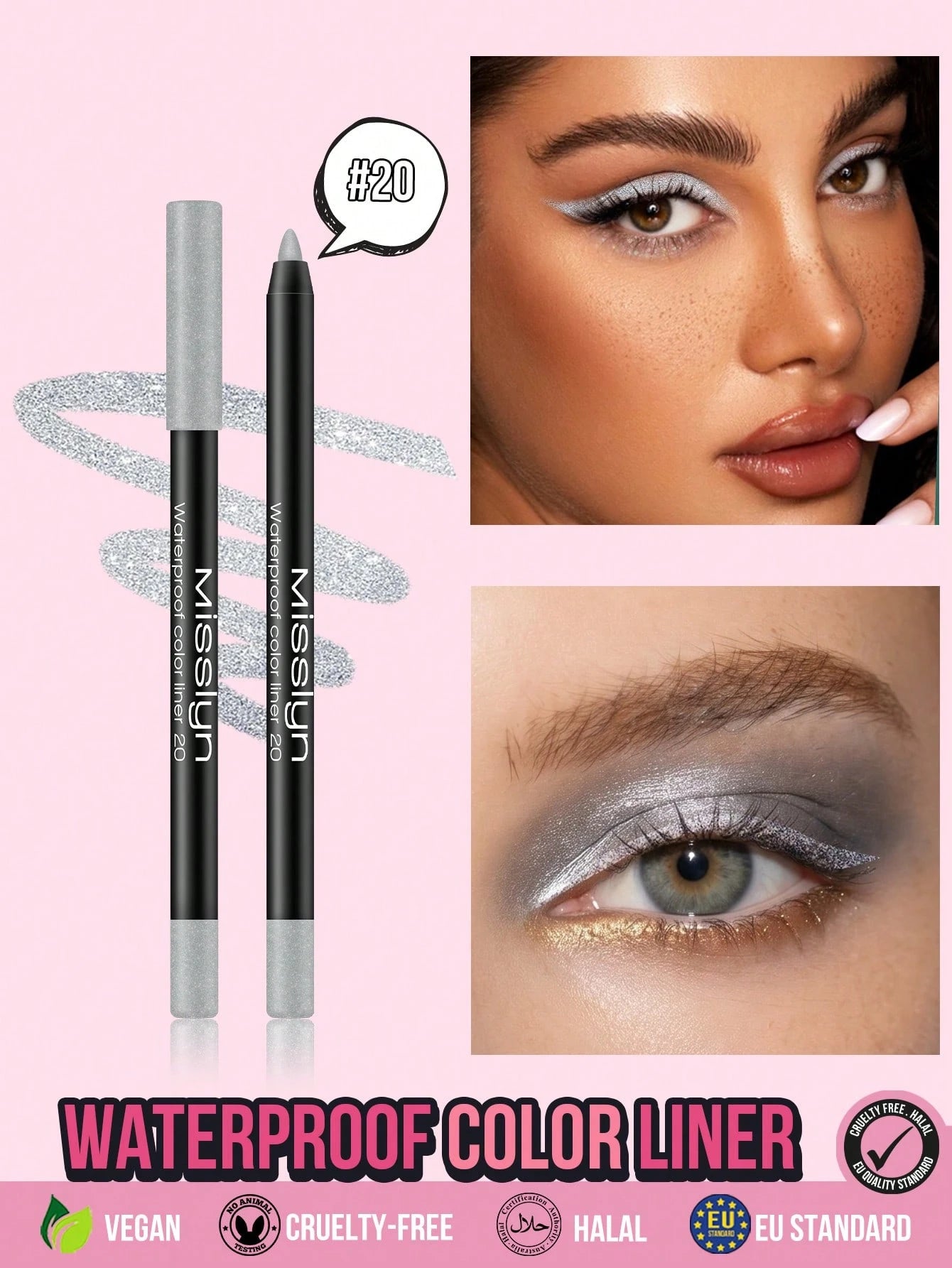 Misslyn Waterproof Color Liner - الصورة 28