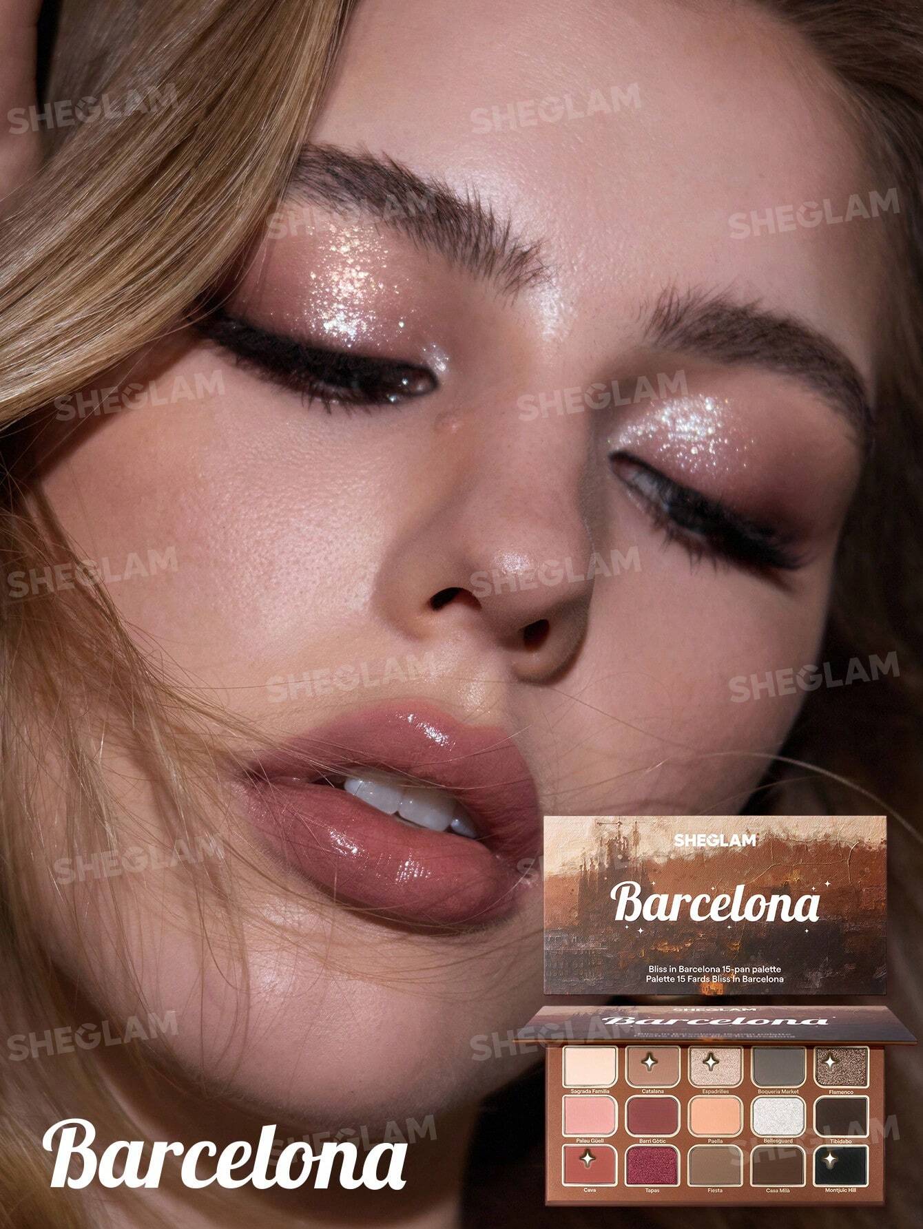 SHEGLAM Bliss In Barcelona 15 Pan Palette - الصورة 6
